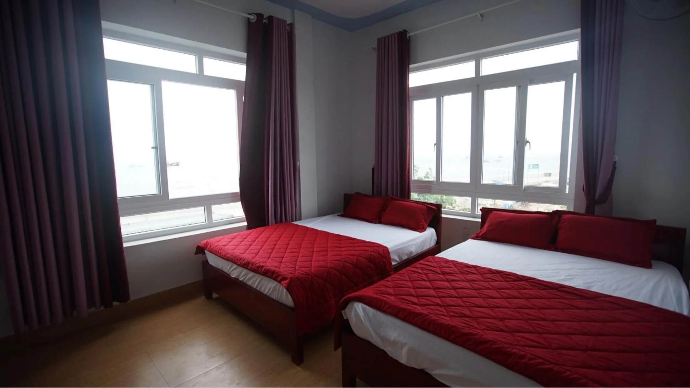 Bedroom, Bed in Thanh Tran Guesthouse Lý Sơn