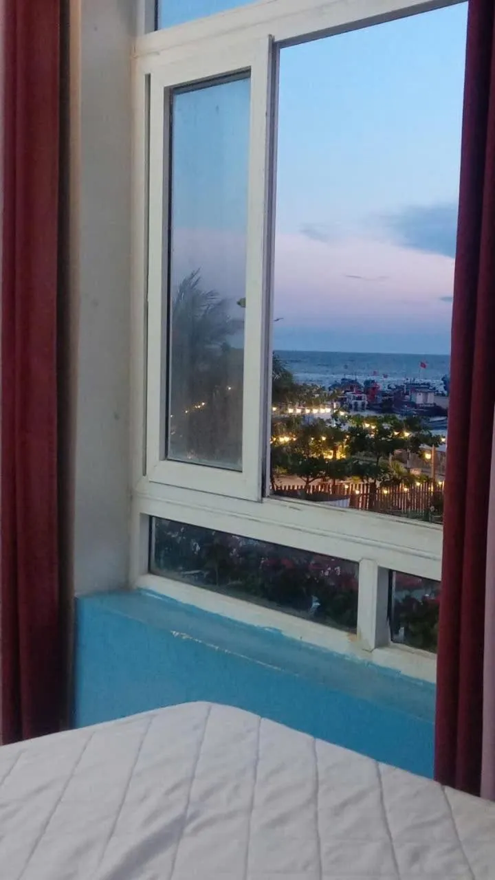 Bed in Thanh Tran Guesthouse Lý Sơn