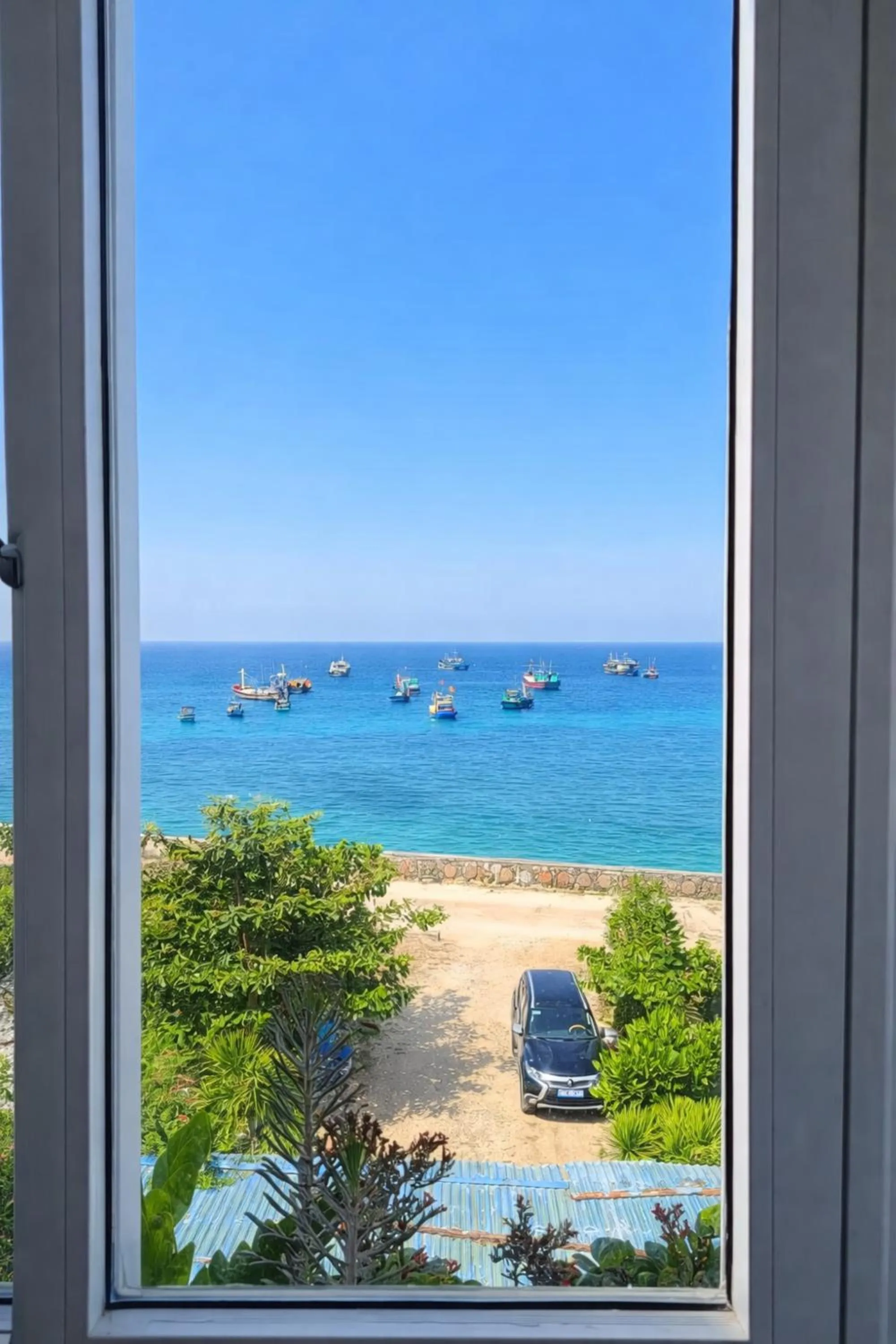 Beach in Thanh Tran Guesthouse Lý Sơn