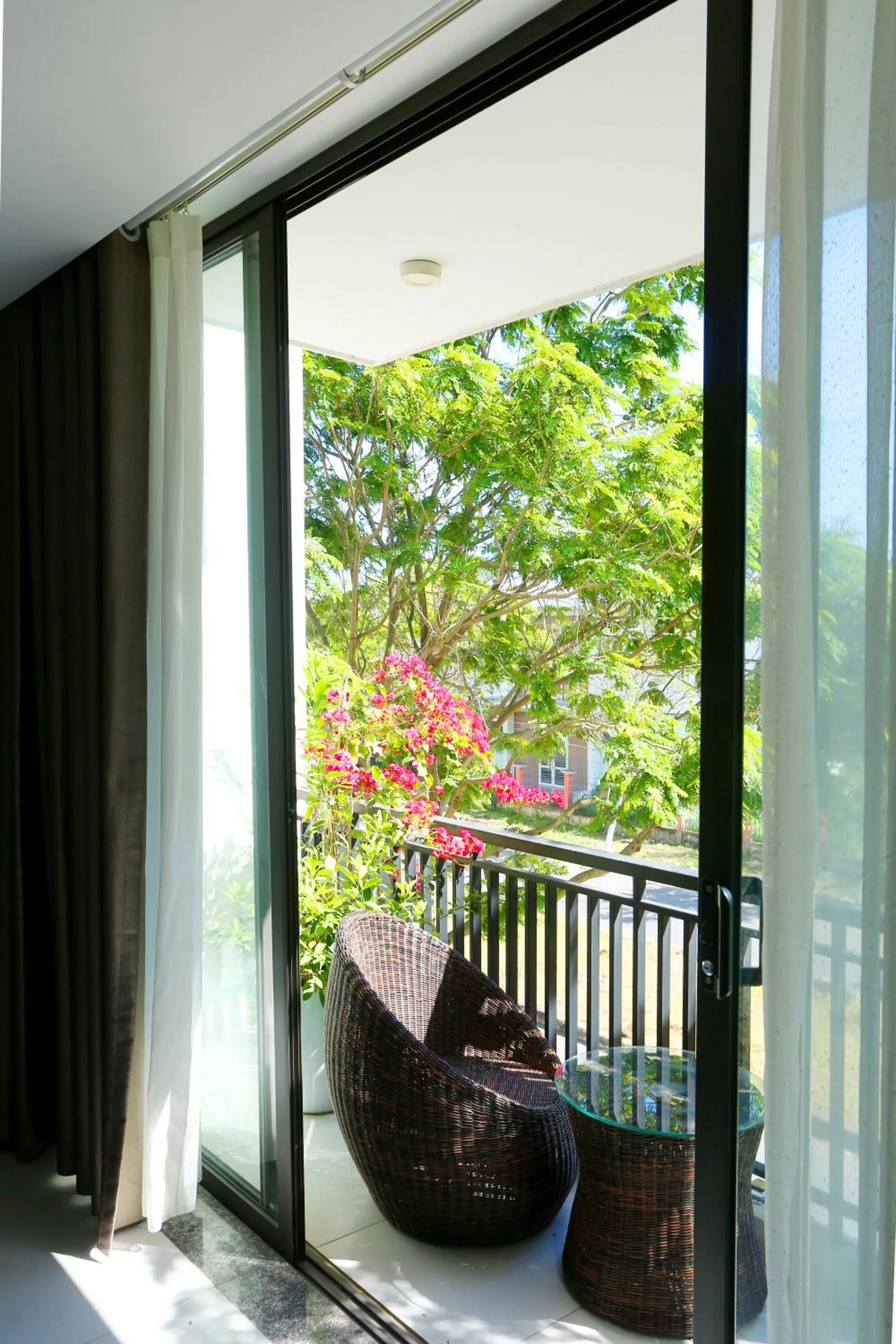 Balcony/Terrace in Son Tra Green Hotel & Apartment