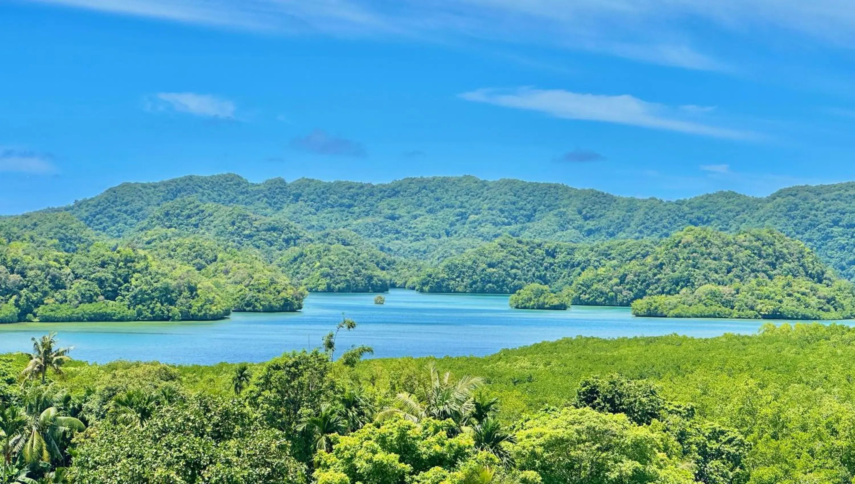 Sea view in Palau Central Hotel Sea view in Palau Central Hotel