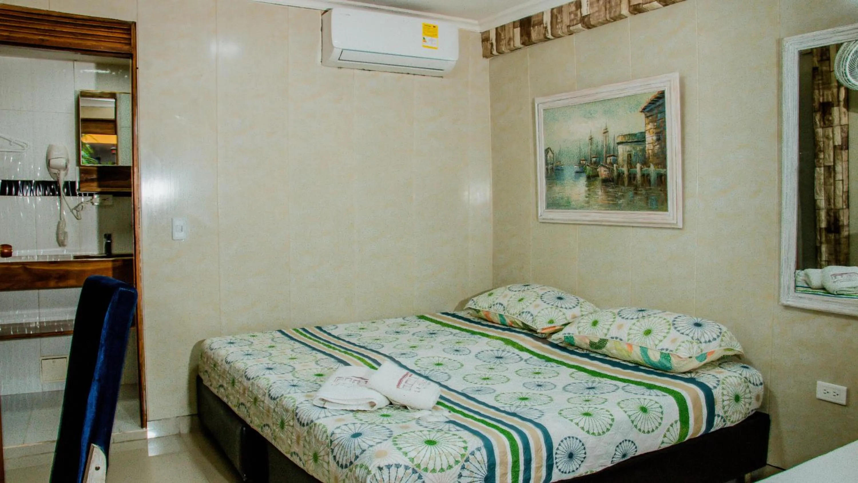 Bed in Hotel La Casona de Getsemani