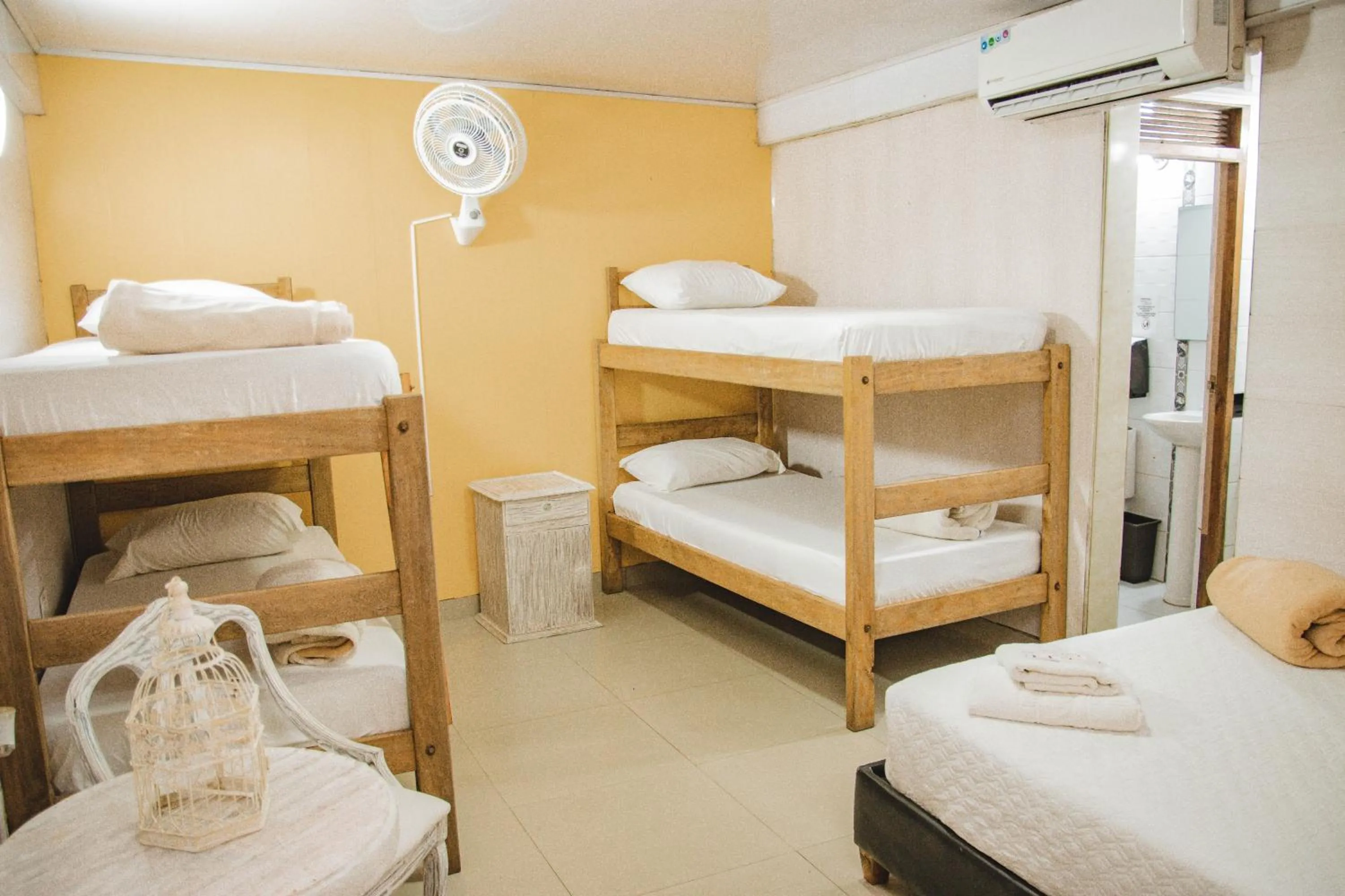 Bed in Hotel La Casona de Getsemani