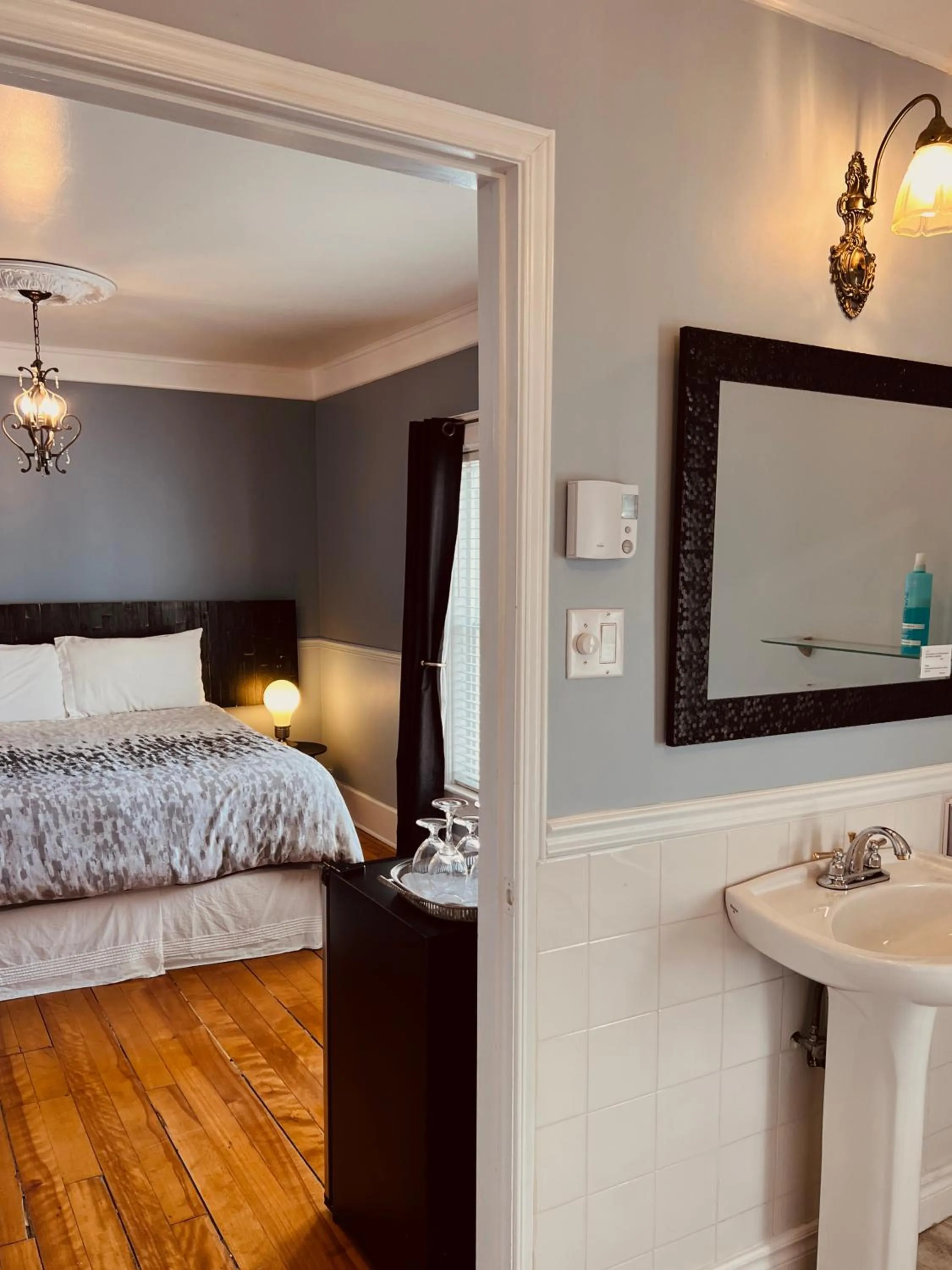 Bed in Le Chateau du Lac