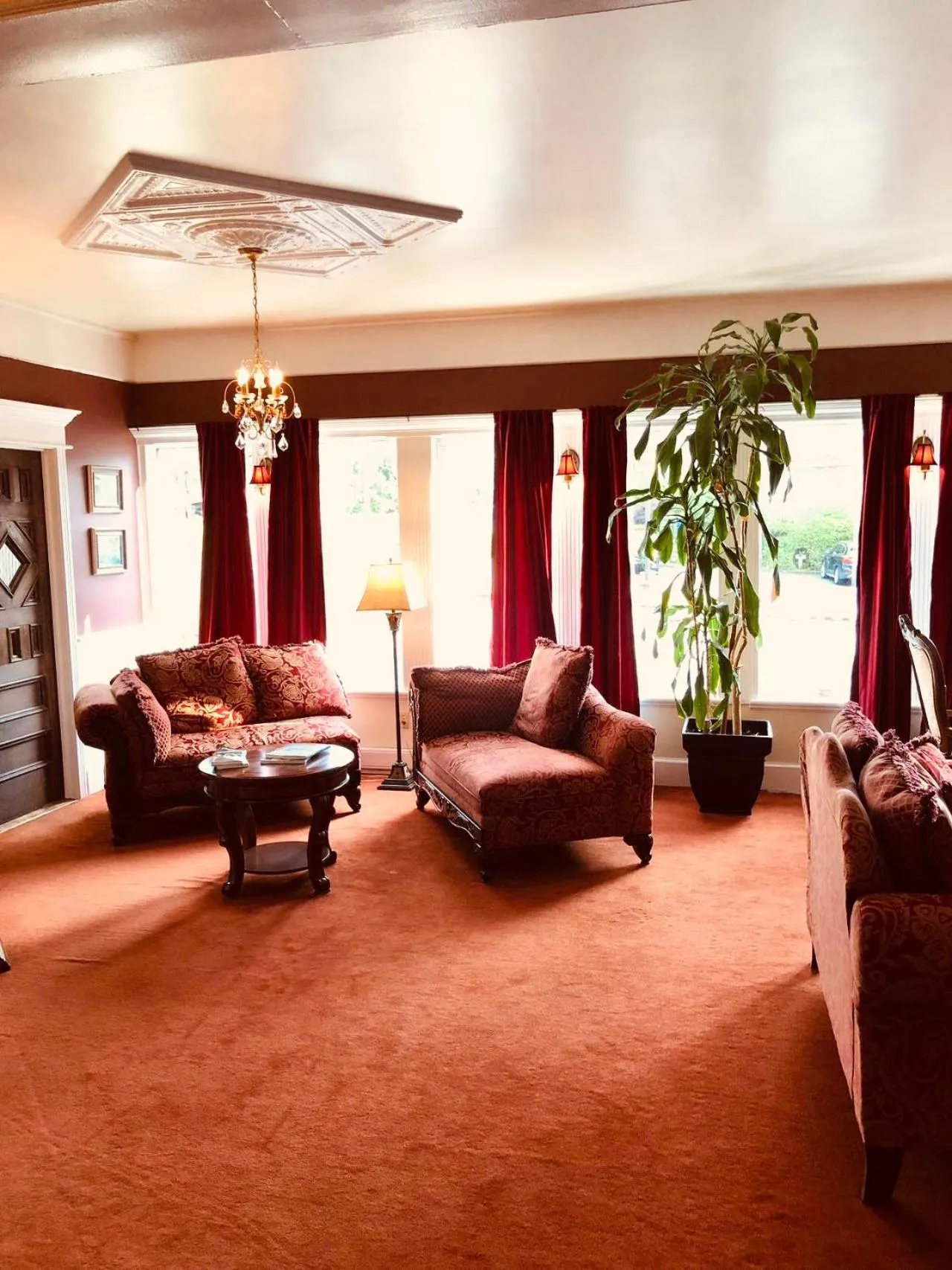 Lobby or reception in Le Chateau du Lac