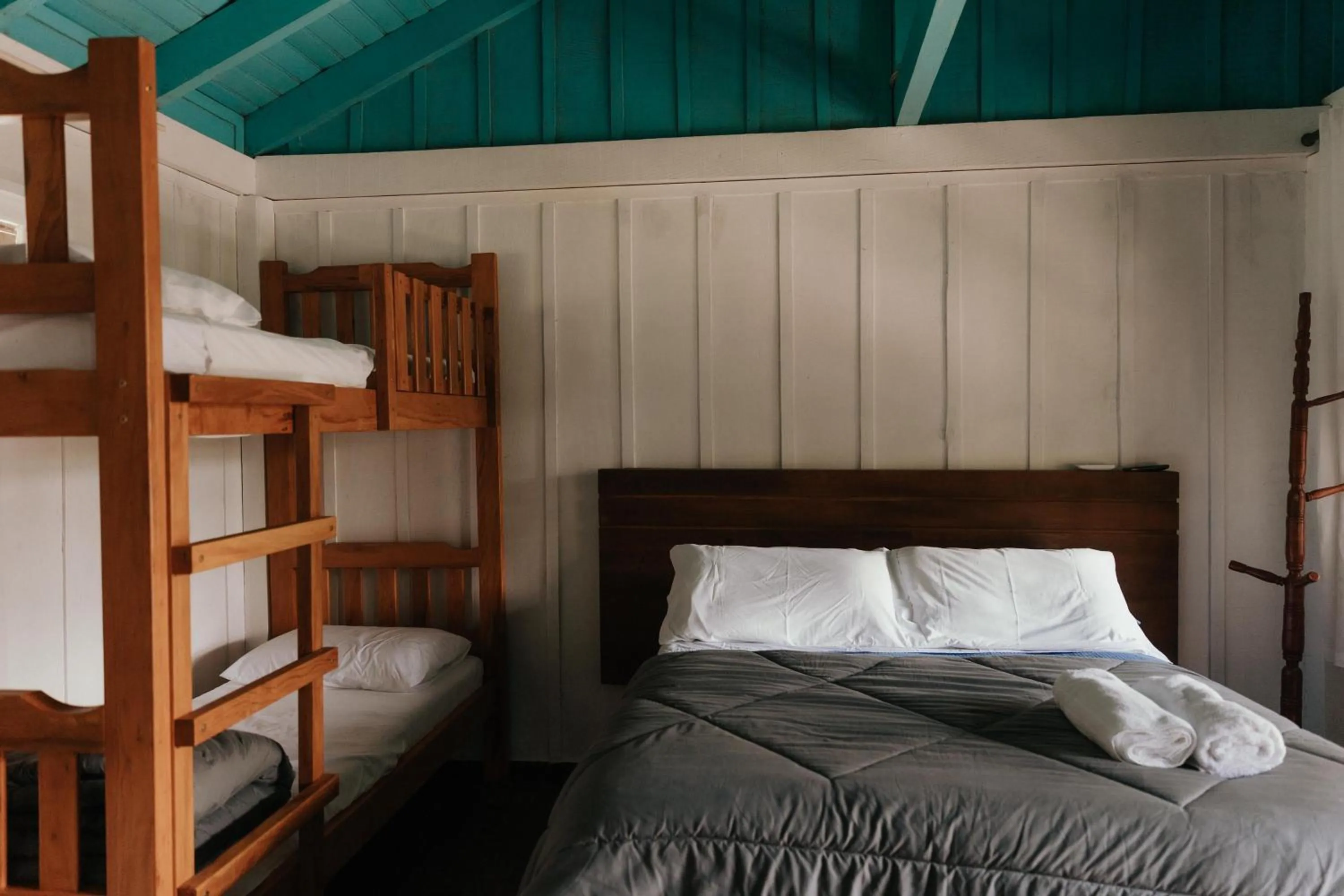 Bed in Pousada Marimar