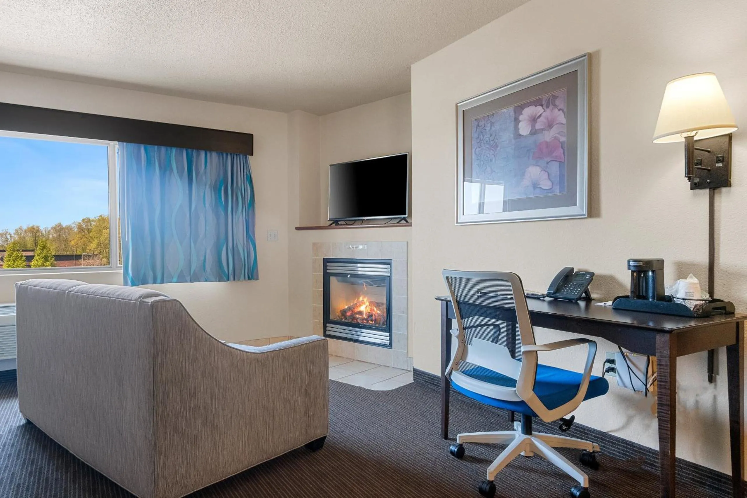 TV and multimedia in AmericInn by Wyndham Green Bay East