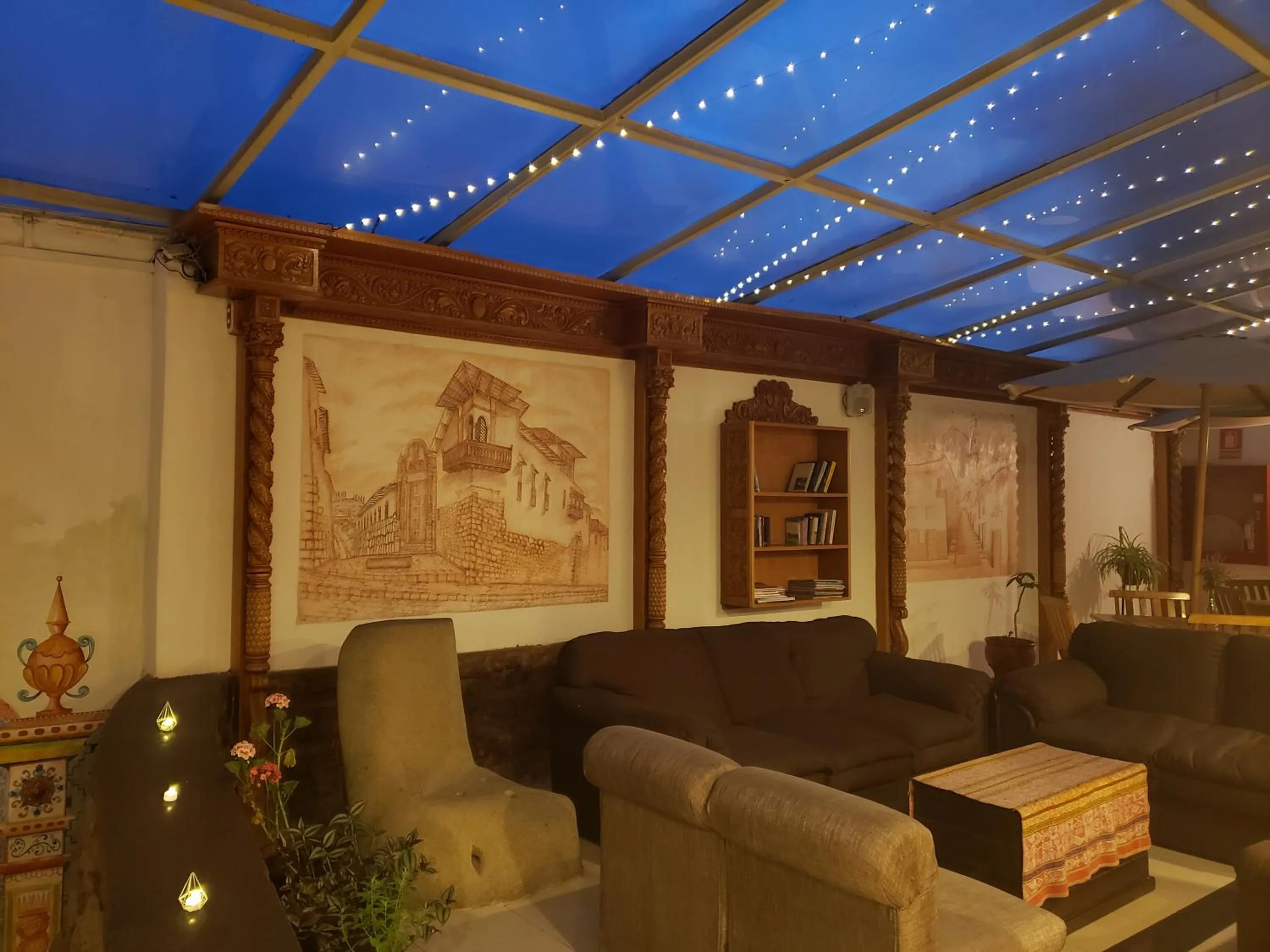 Living room in Hotel Sueños del Inka