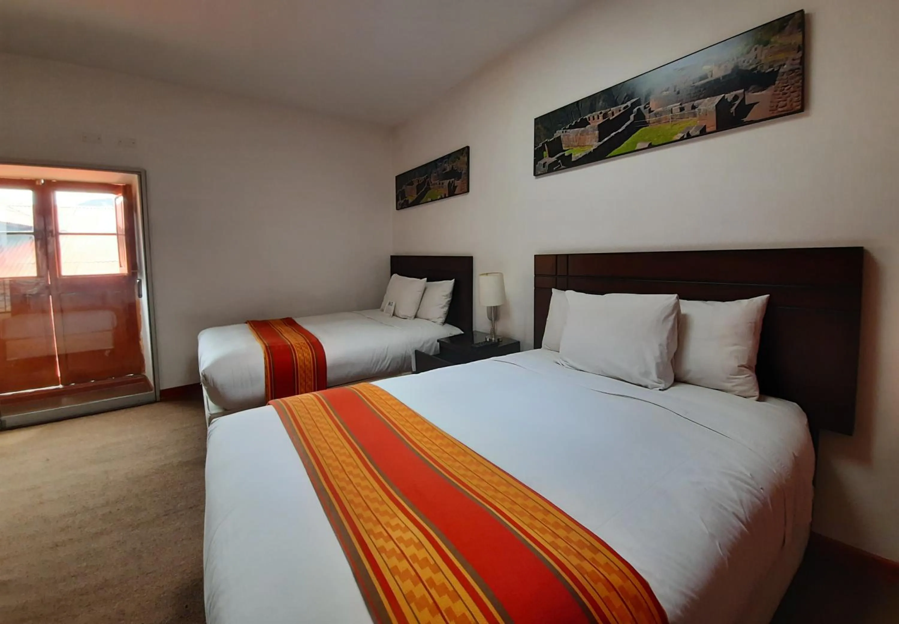 Bed in Hotel Sueños del Inka