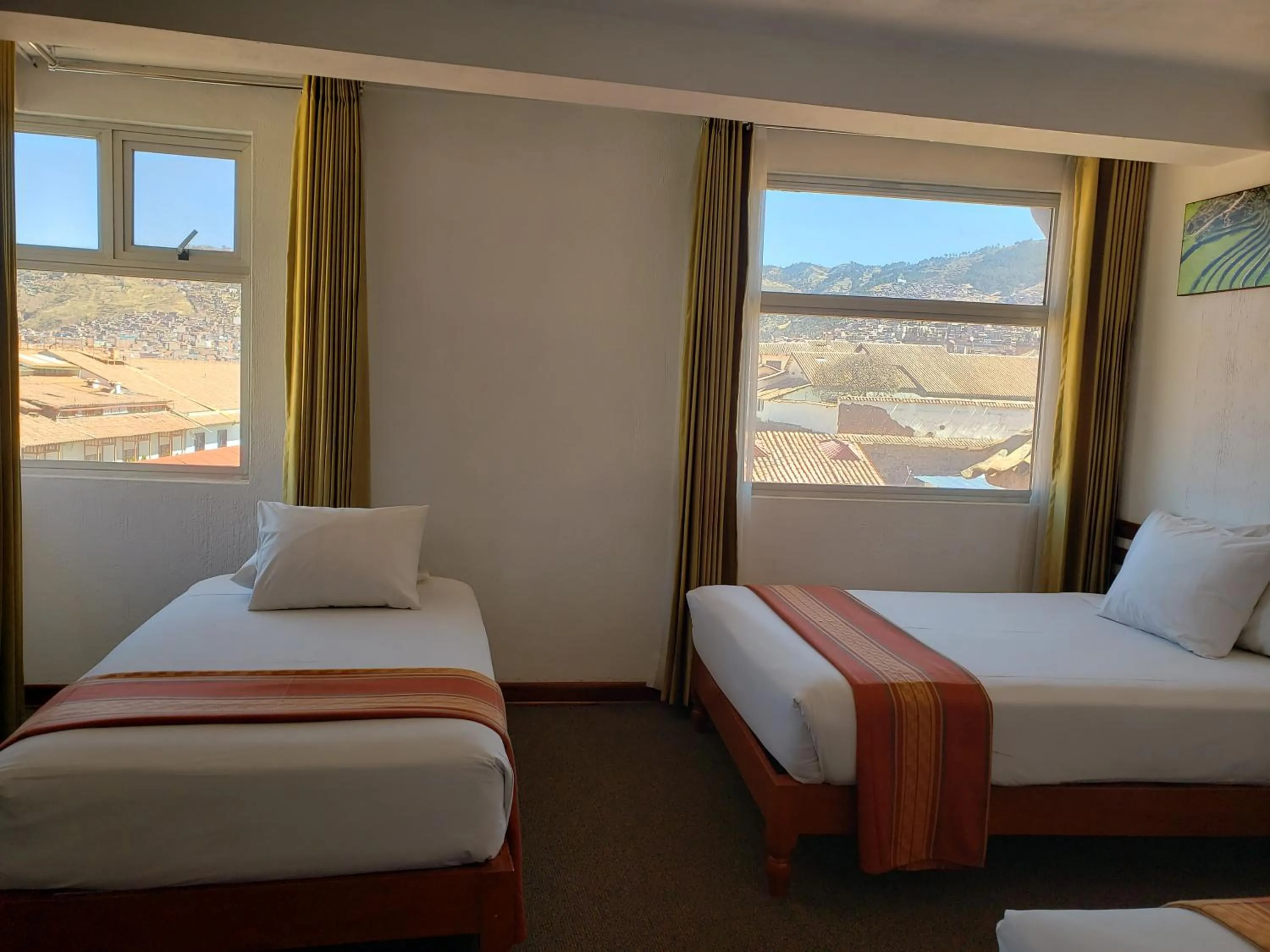 Bed in Hotel Sueños del Inka