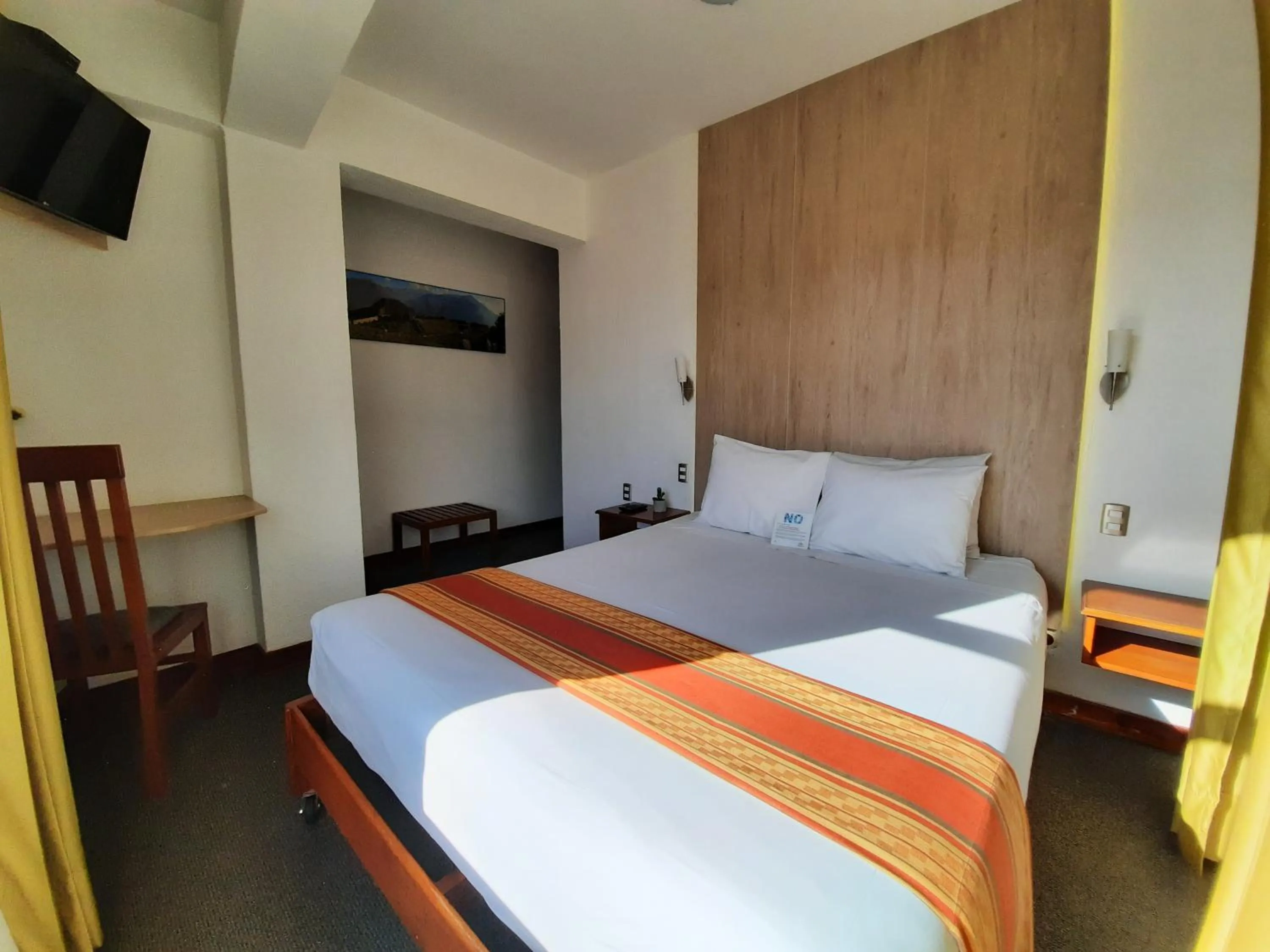 Bed in Hotel Sueños del Inka