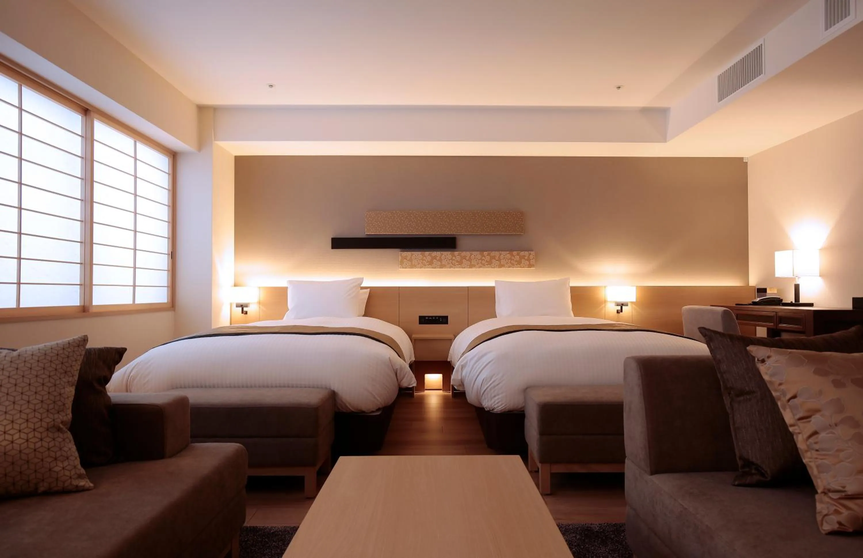 Bed in Hotel Intergate Kyoto Shijo Shinmachi