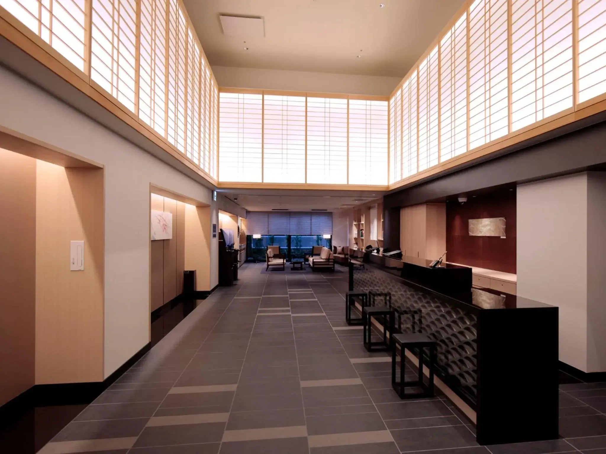 Lobby or reception in Hotel Intergate Kyoto Shijo Shinmachi Lobby or reception in Hotel Intergate Kyoto Shijo Shinmachi