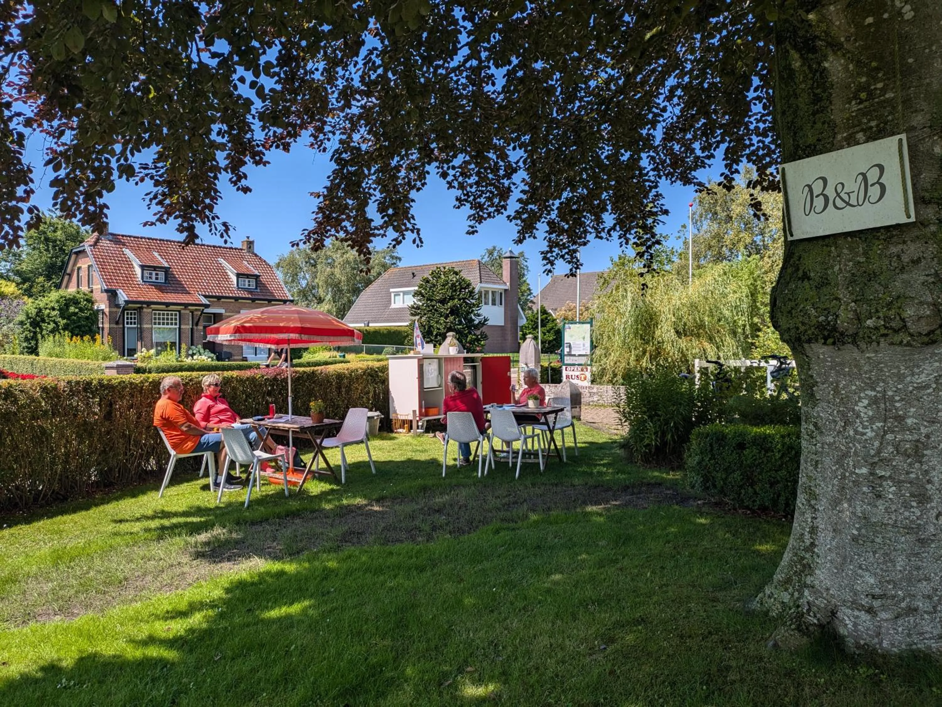 Garden in Logement Nij Bonga Holwerd