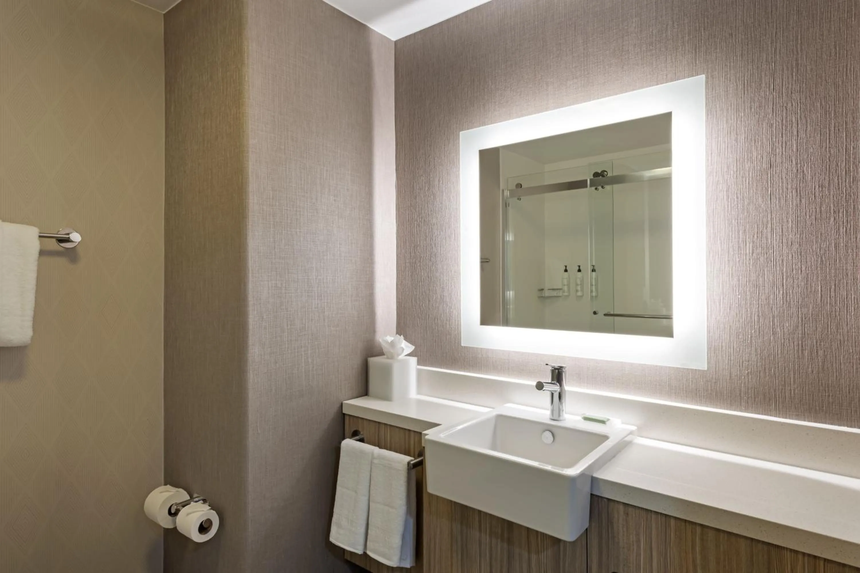 Bathroom in Comfort Suites