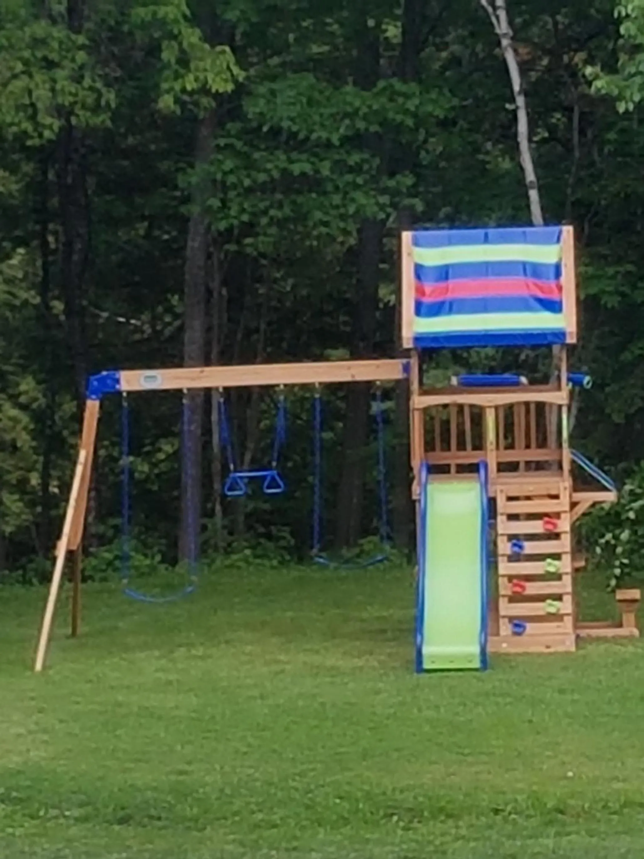Children play ground in Hôtel au Petit Berger