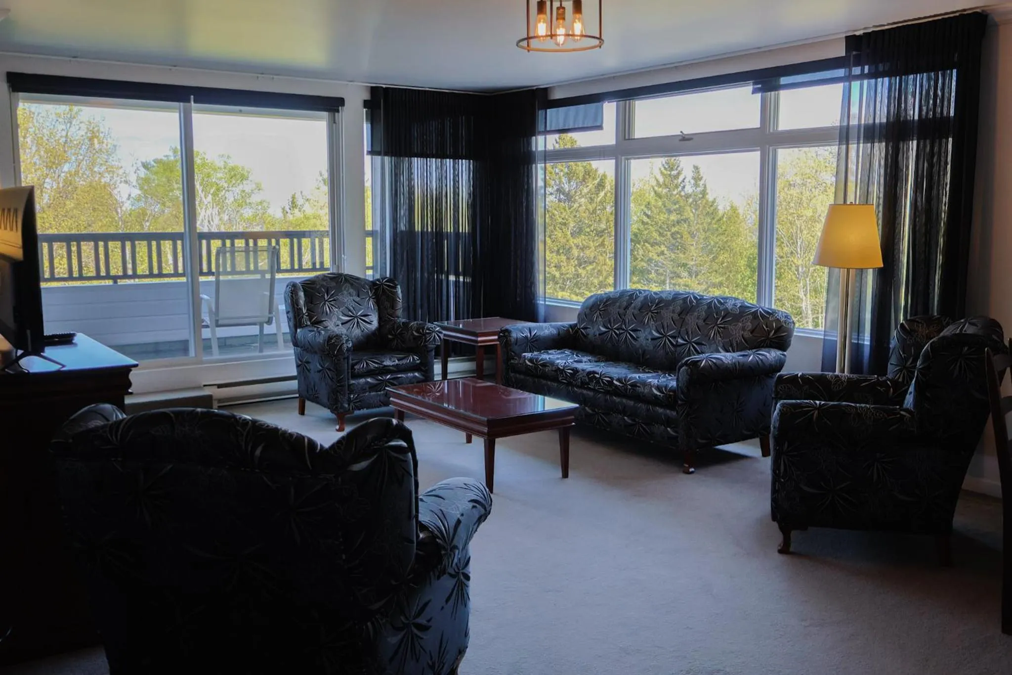 Living room in Hôtel au Petit Berger