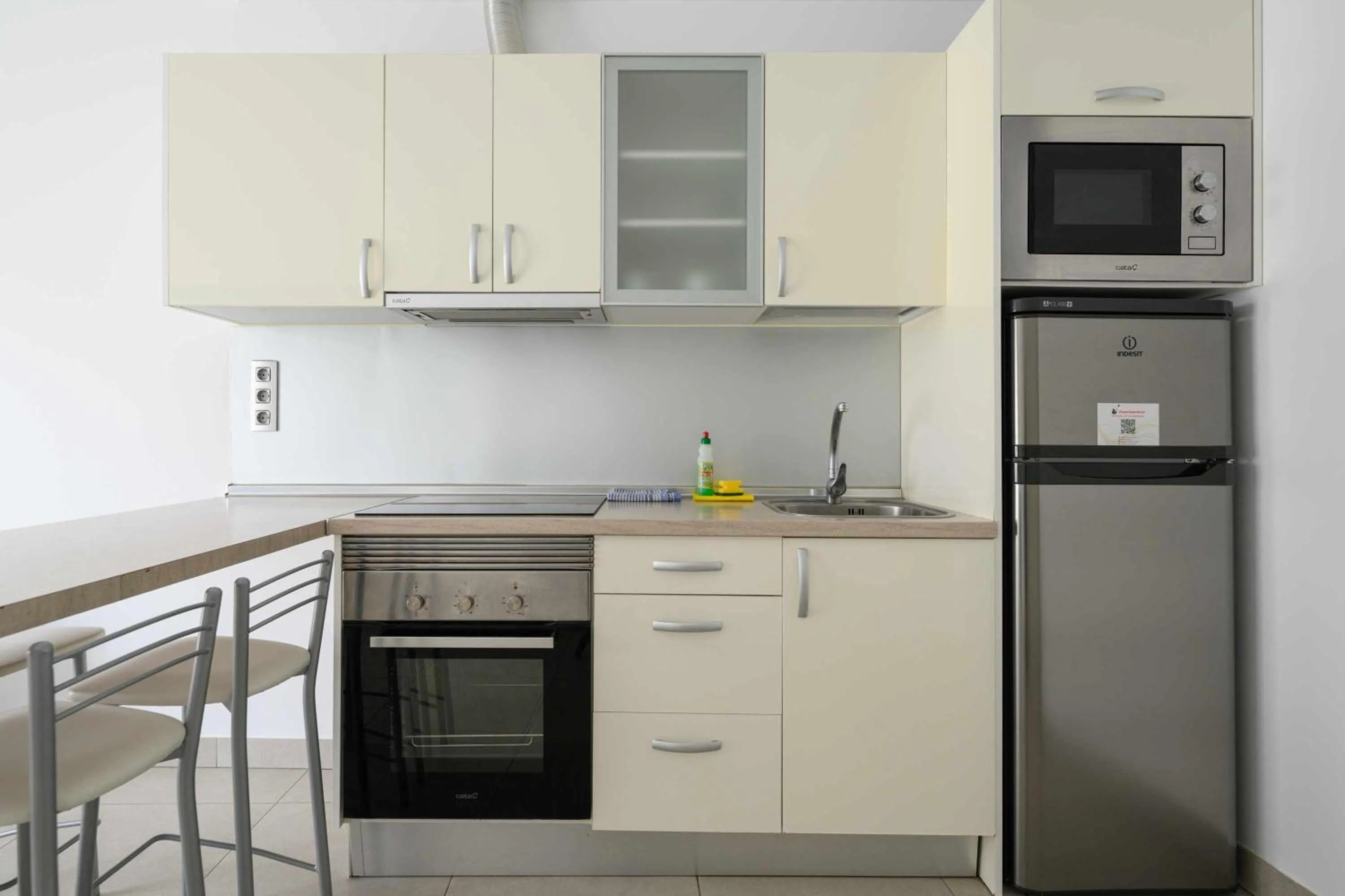 Kitchen or kitchenette in Canteras Suites