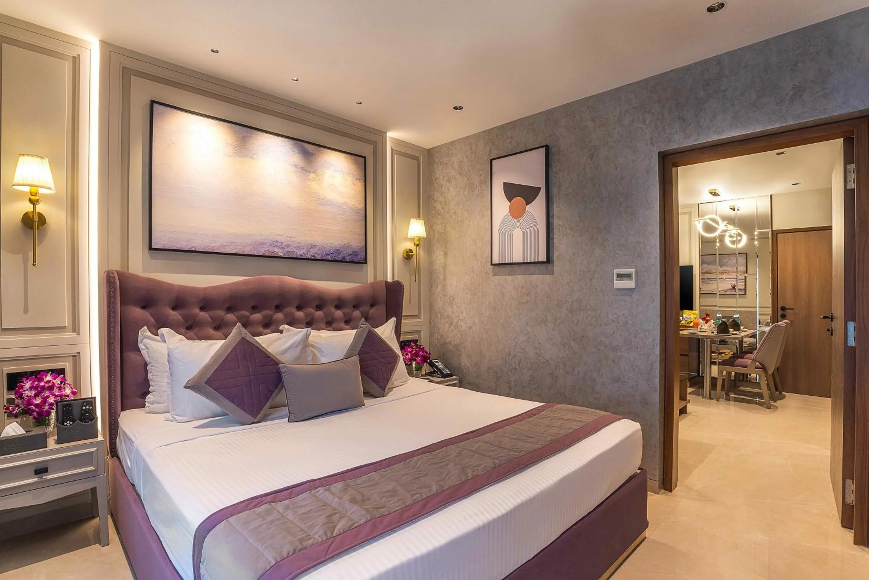 Bed in Grand Residency Hotel & Serviced Apartments