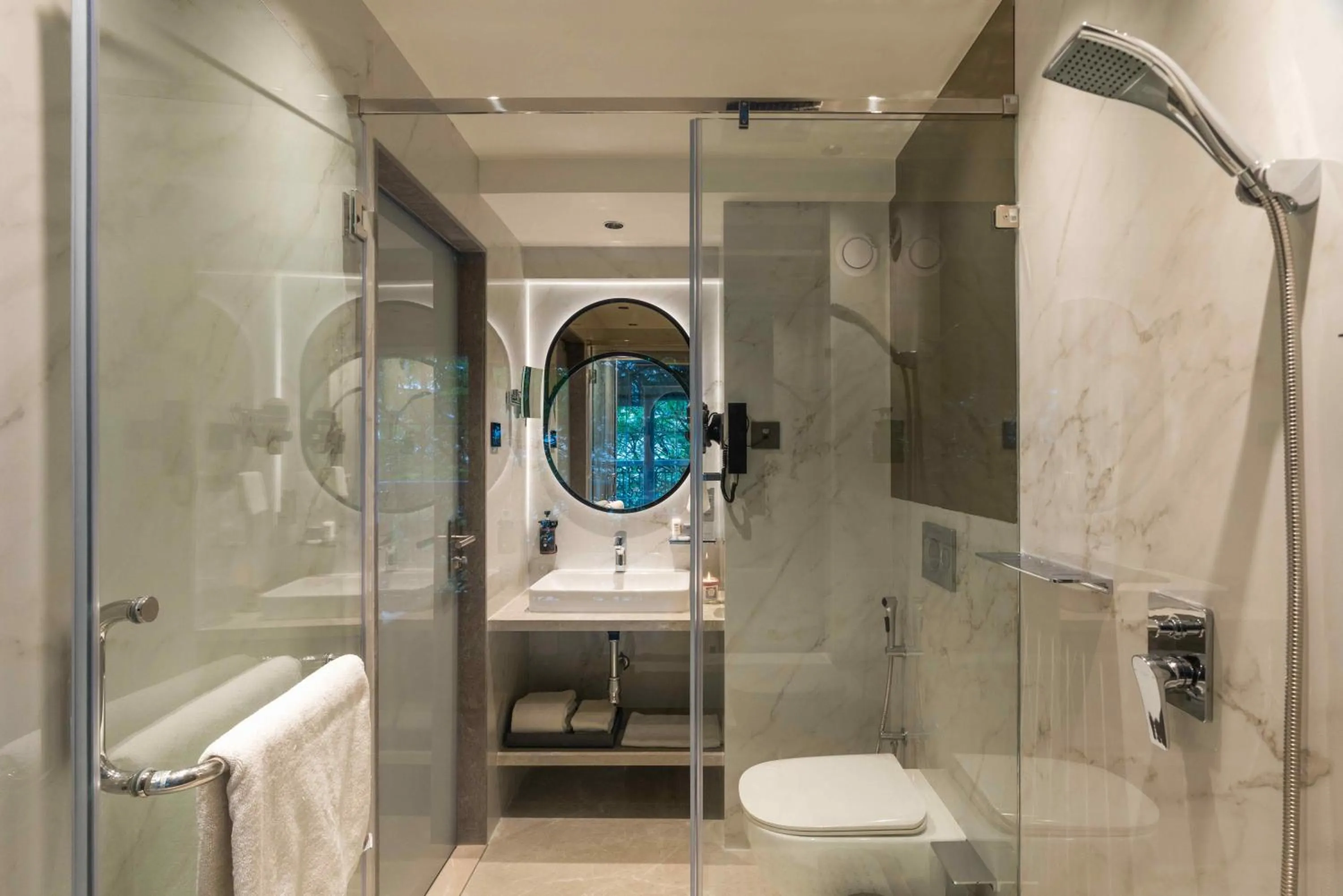 Shower in Grand Residency Hotel & Serviced Apartments