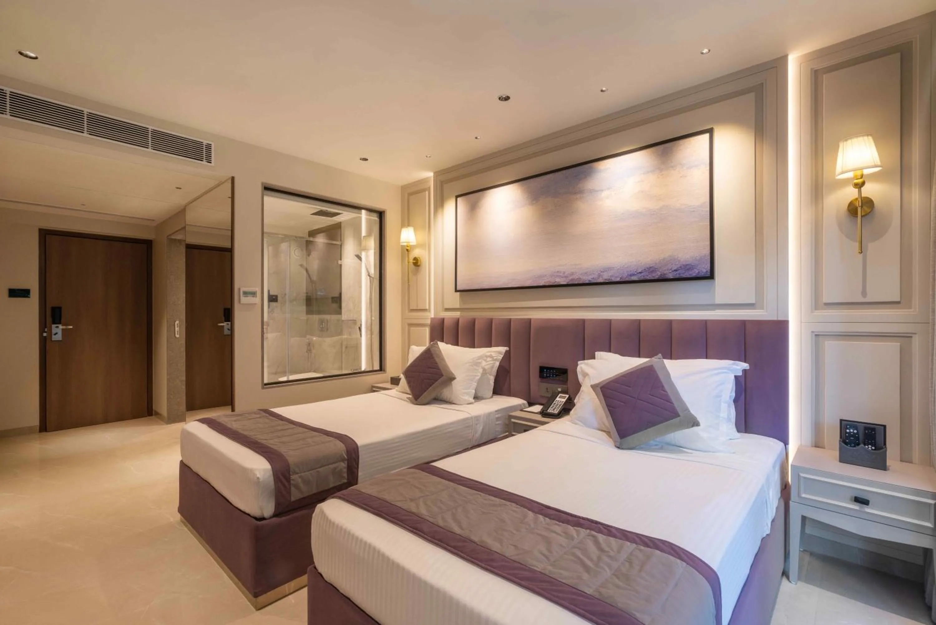 Photo of the whole room, Bed in Grand Residency Hotel & Serviced Apartments