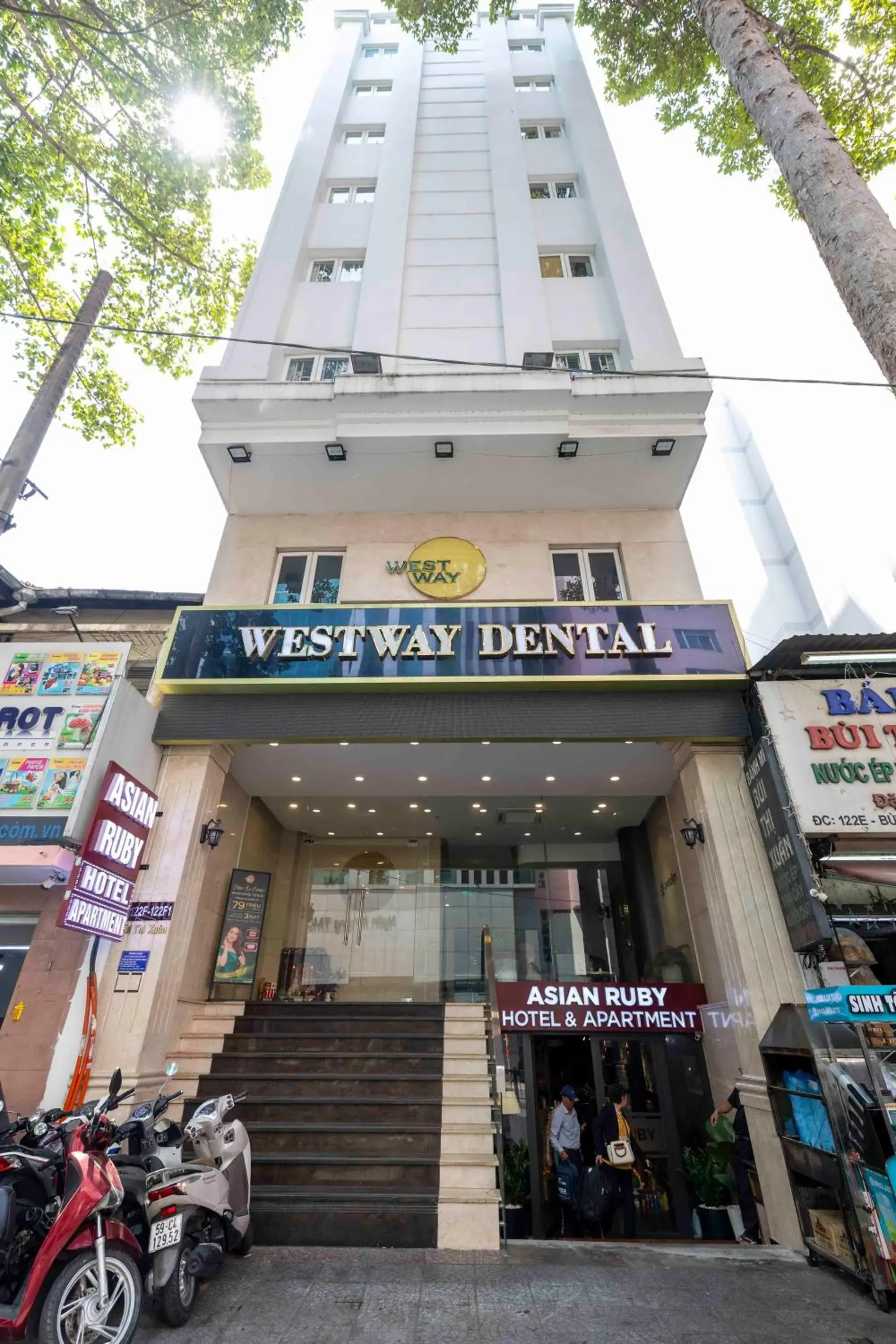 Property building in Asian Ruby Hotel & Spa - 122F Bui Thi Xuân Street Property building in Asian Ruby Hotel & Spa - 122F Bui Thi Xuân Street