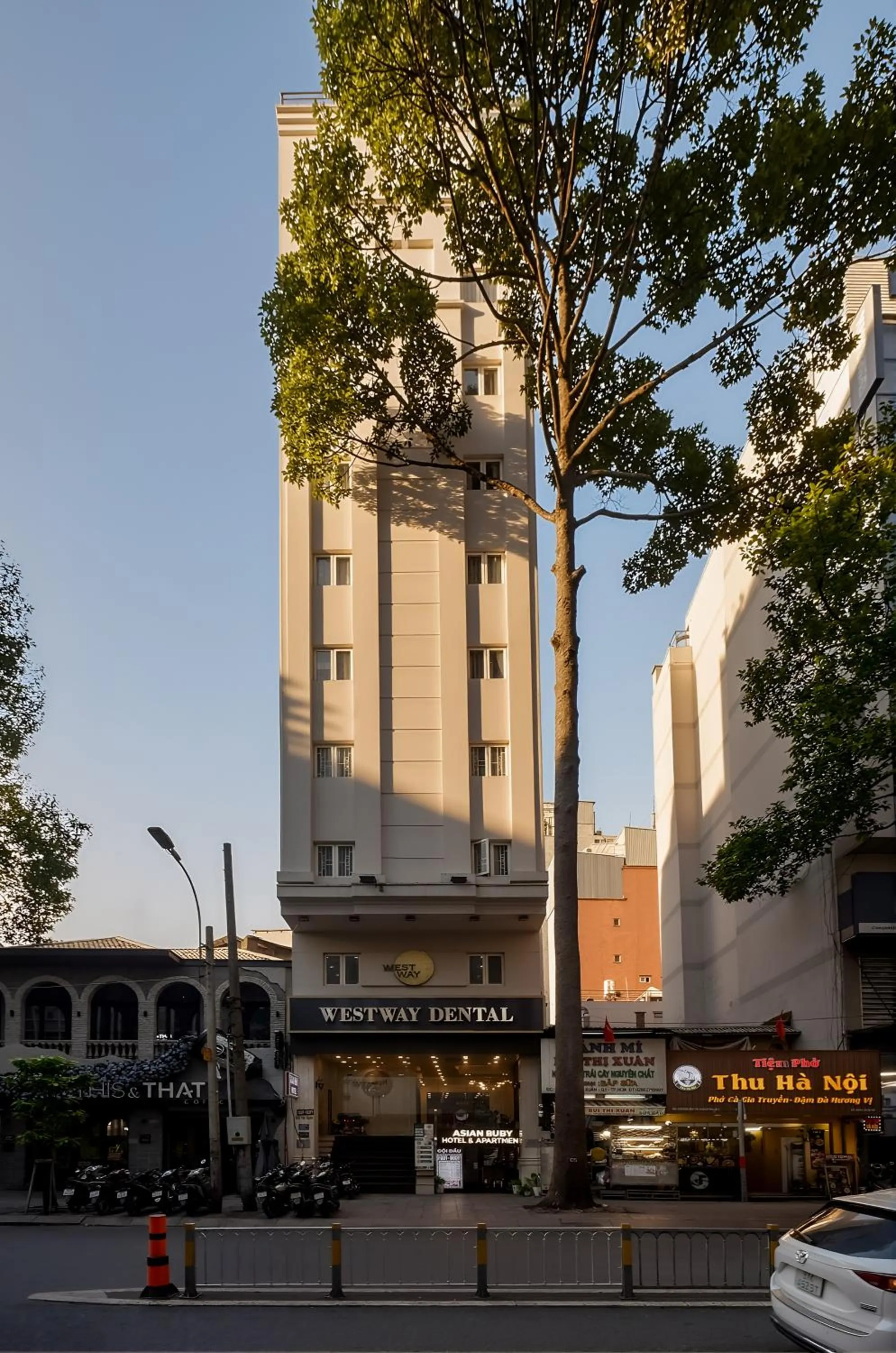 Property building in Asian Ruby Hotel & Spa - 122F Bui Thi Xuân Street