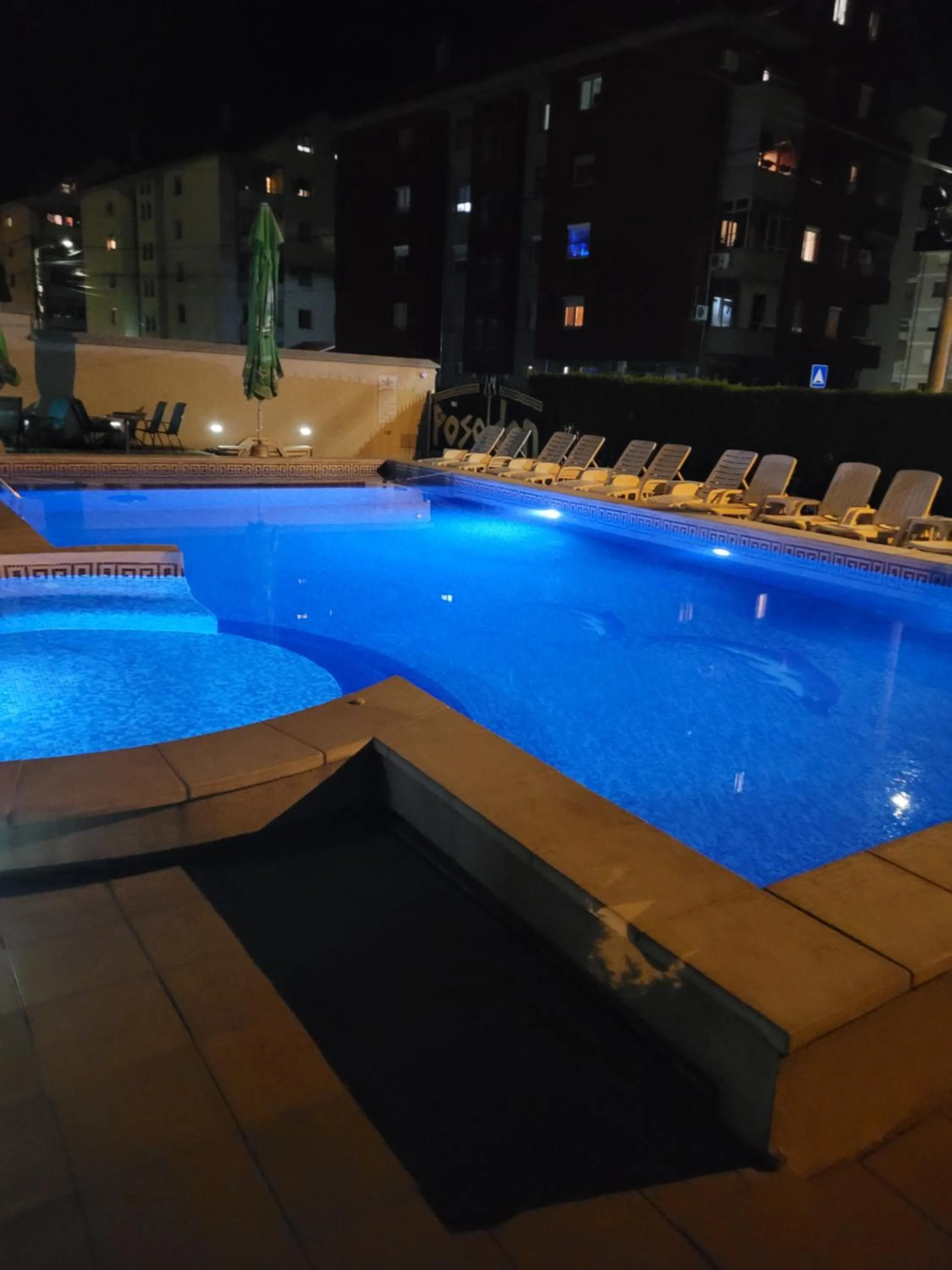 Swimming pool in Poseidon Apartment