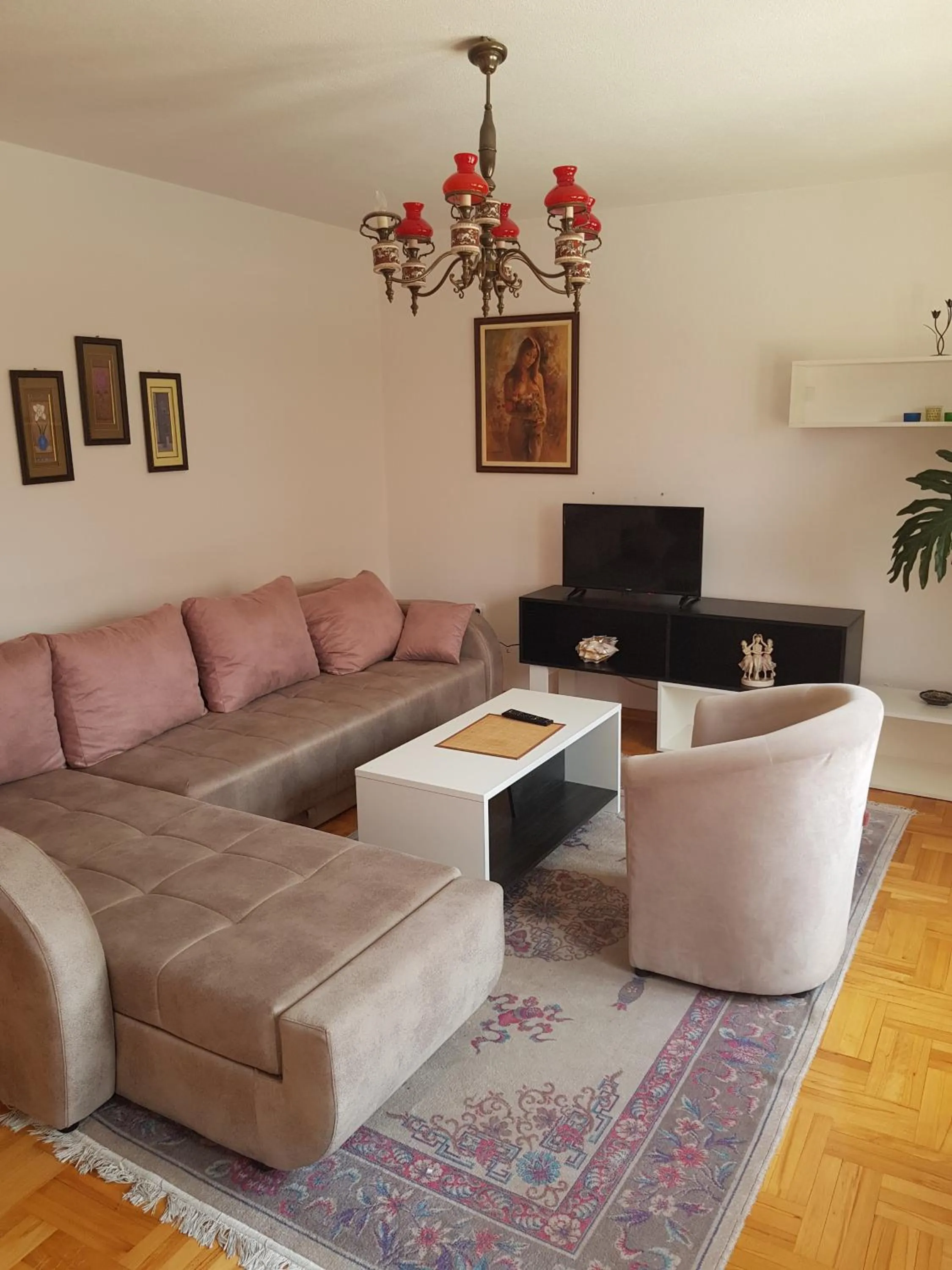 Living room in Poseidon Apartment
