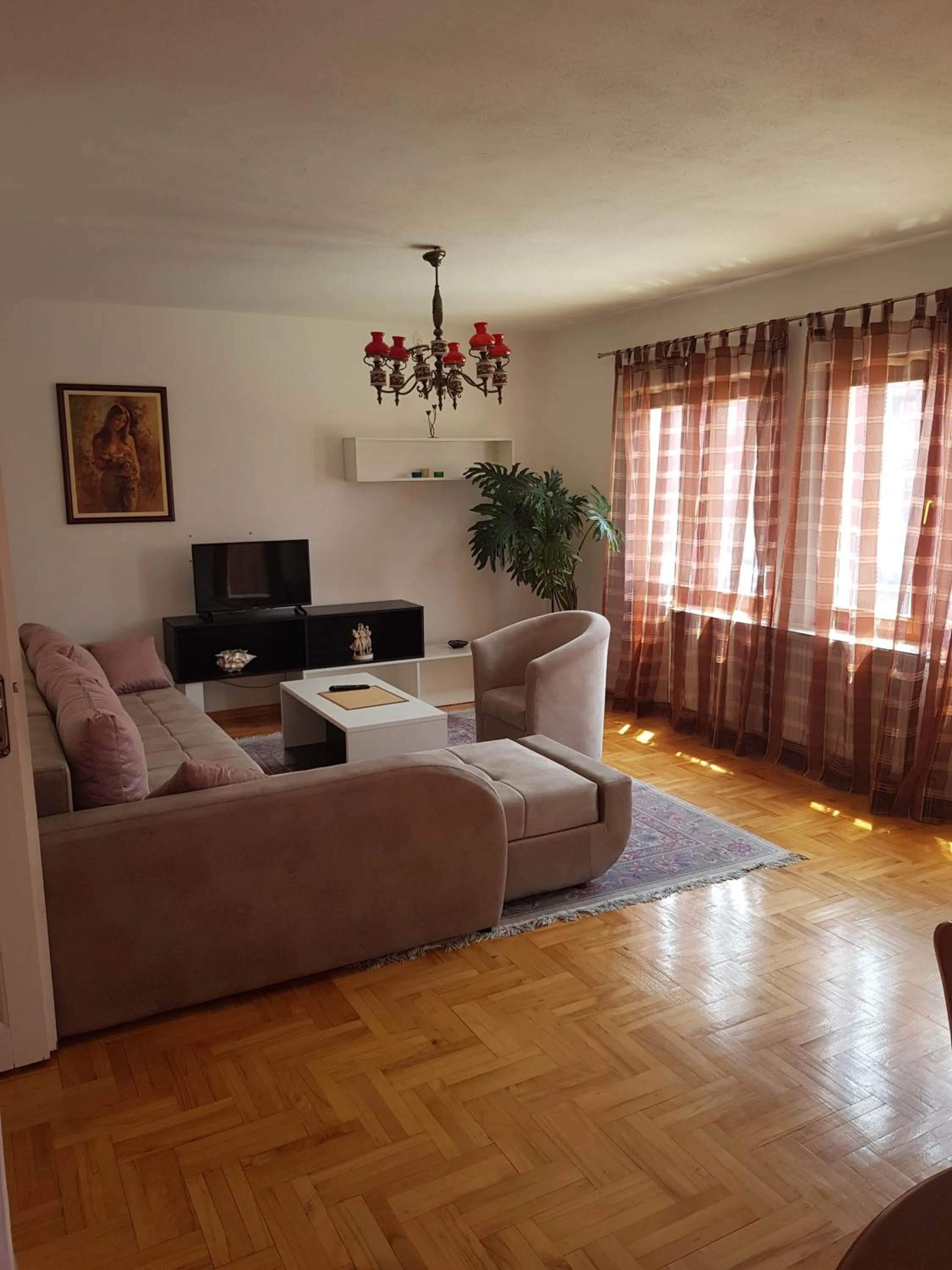 Living room in Poseidon Apartment