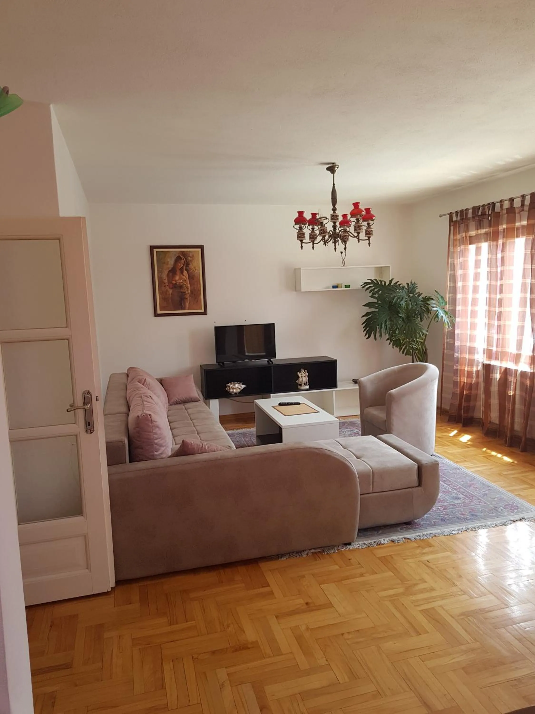 Living room in Poseidon Apartment