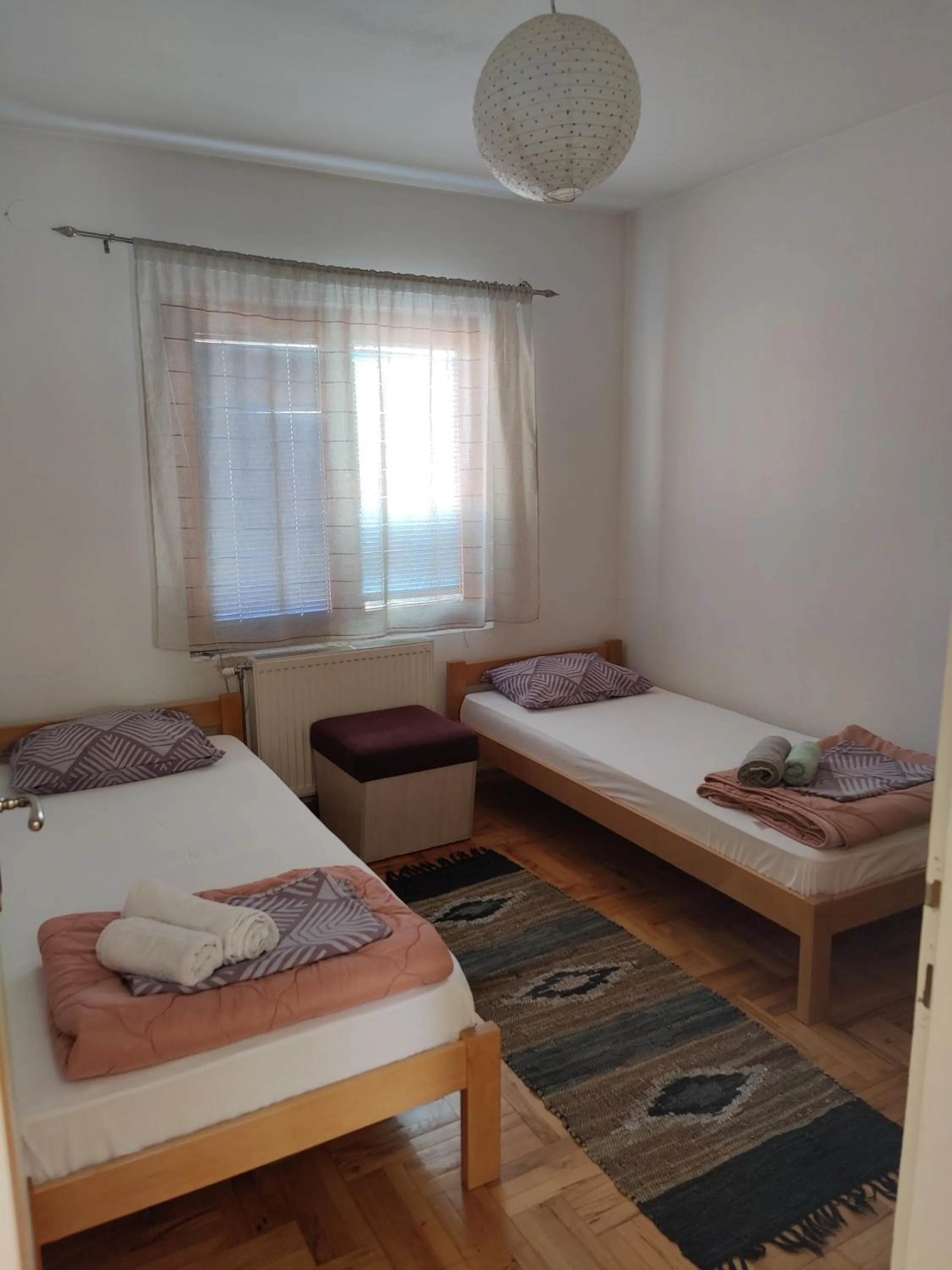 Bedroom, Bed in Poseidon Apartment