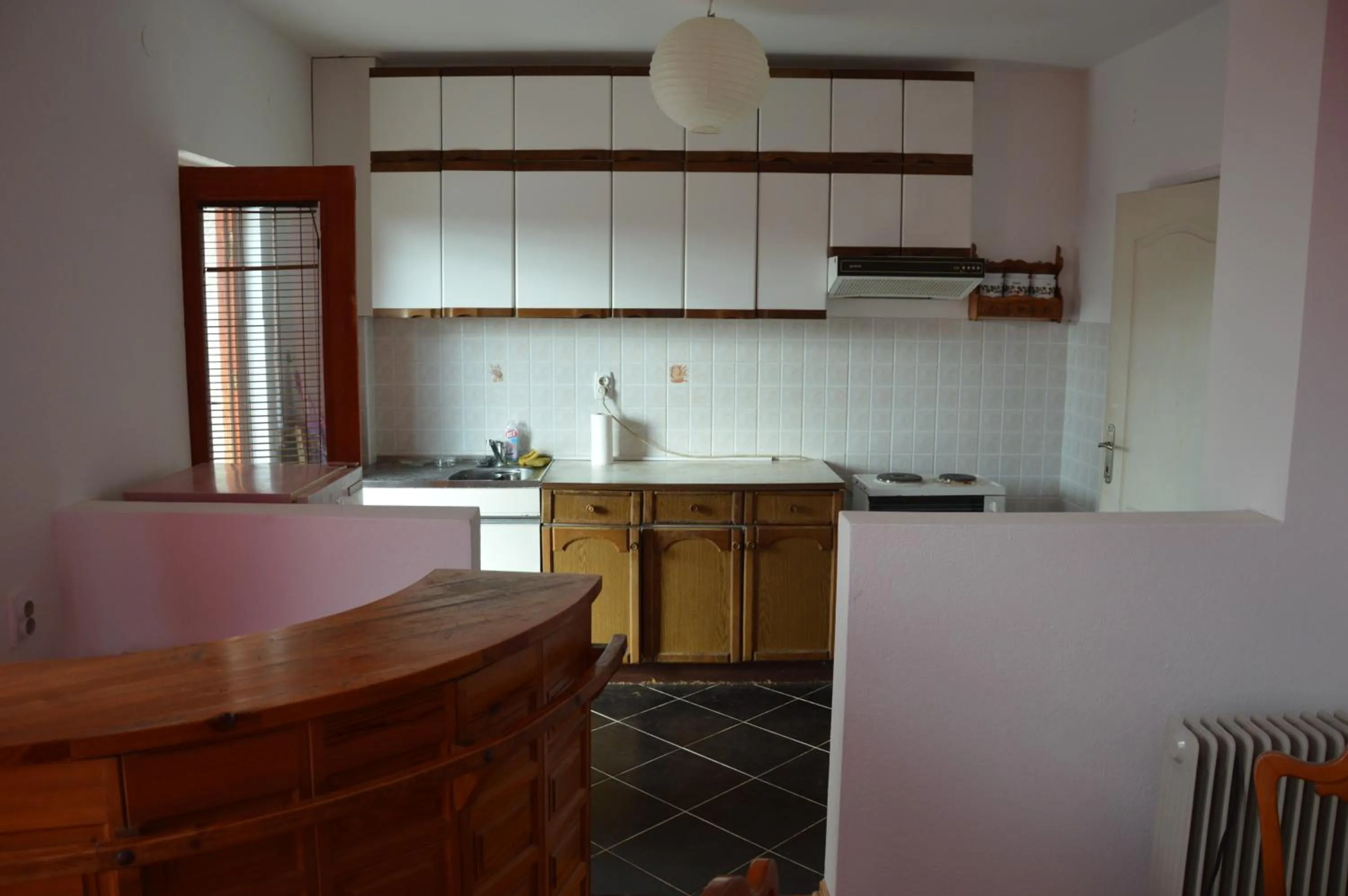 Kitchen or kitchenette in Poseidon Apartment