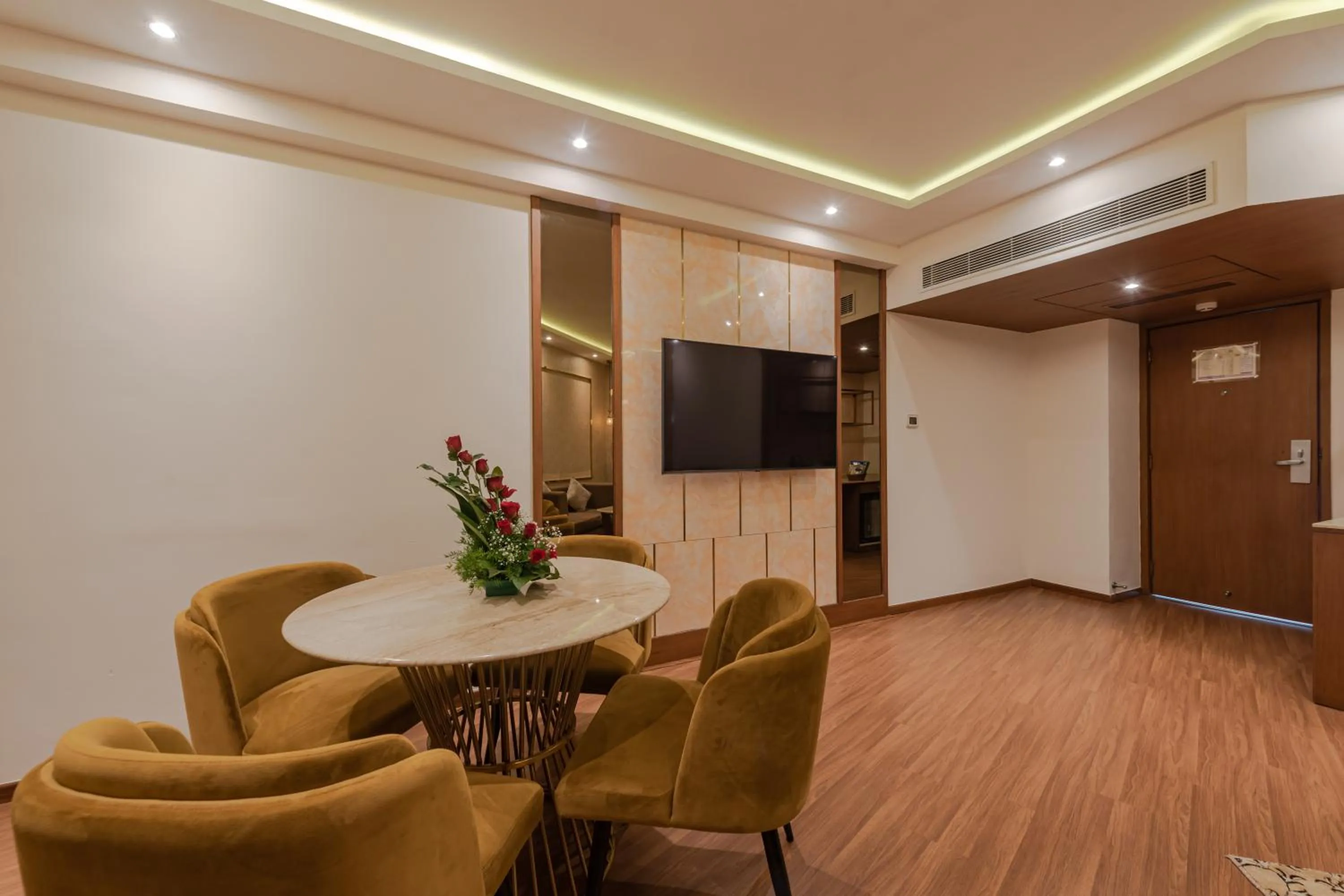 Living room in Goldfinch Hotel Mangalore