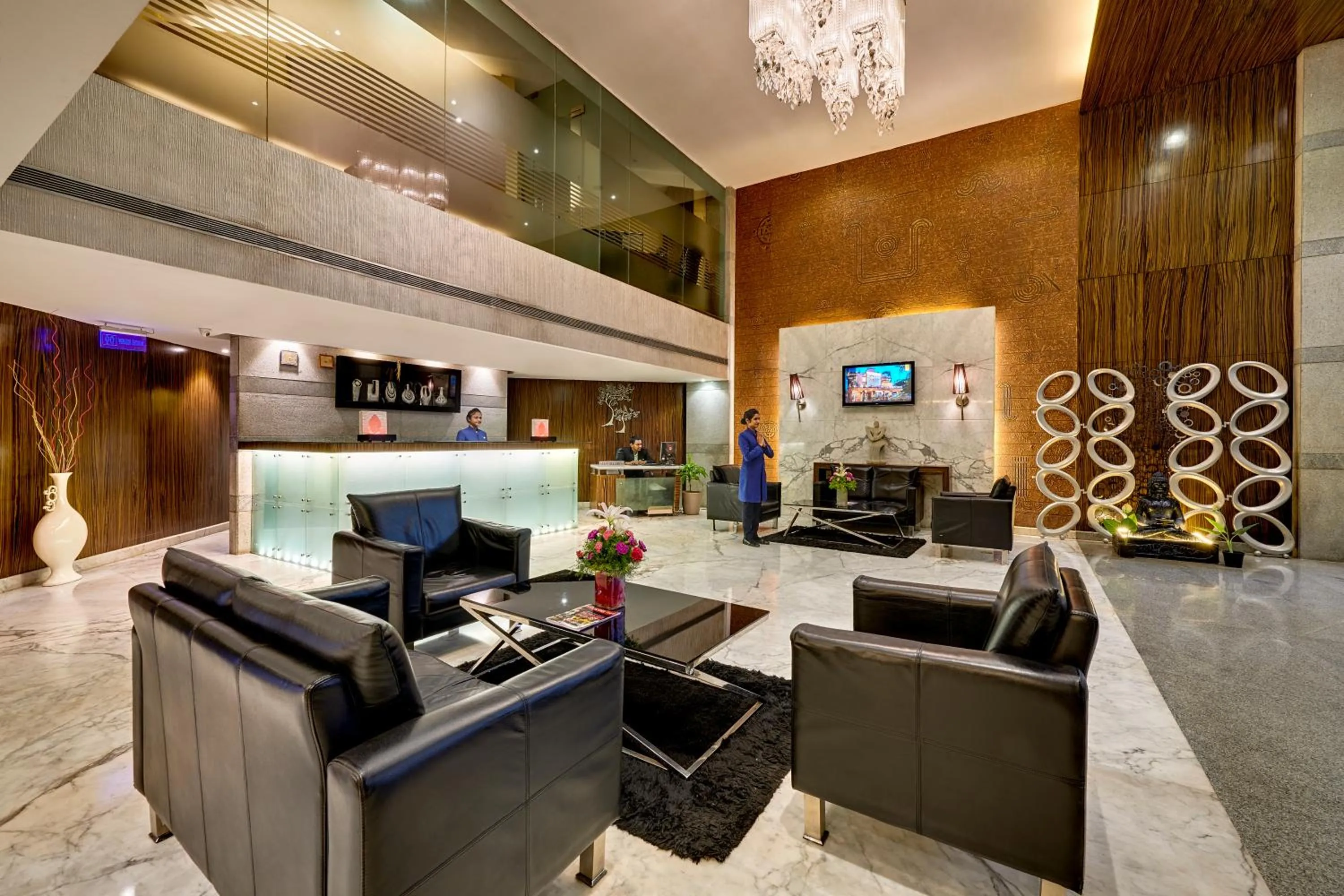 Lobby or reception in Goldfinch Hotel Mangalore