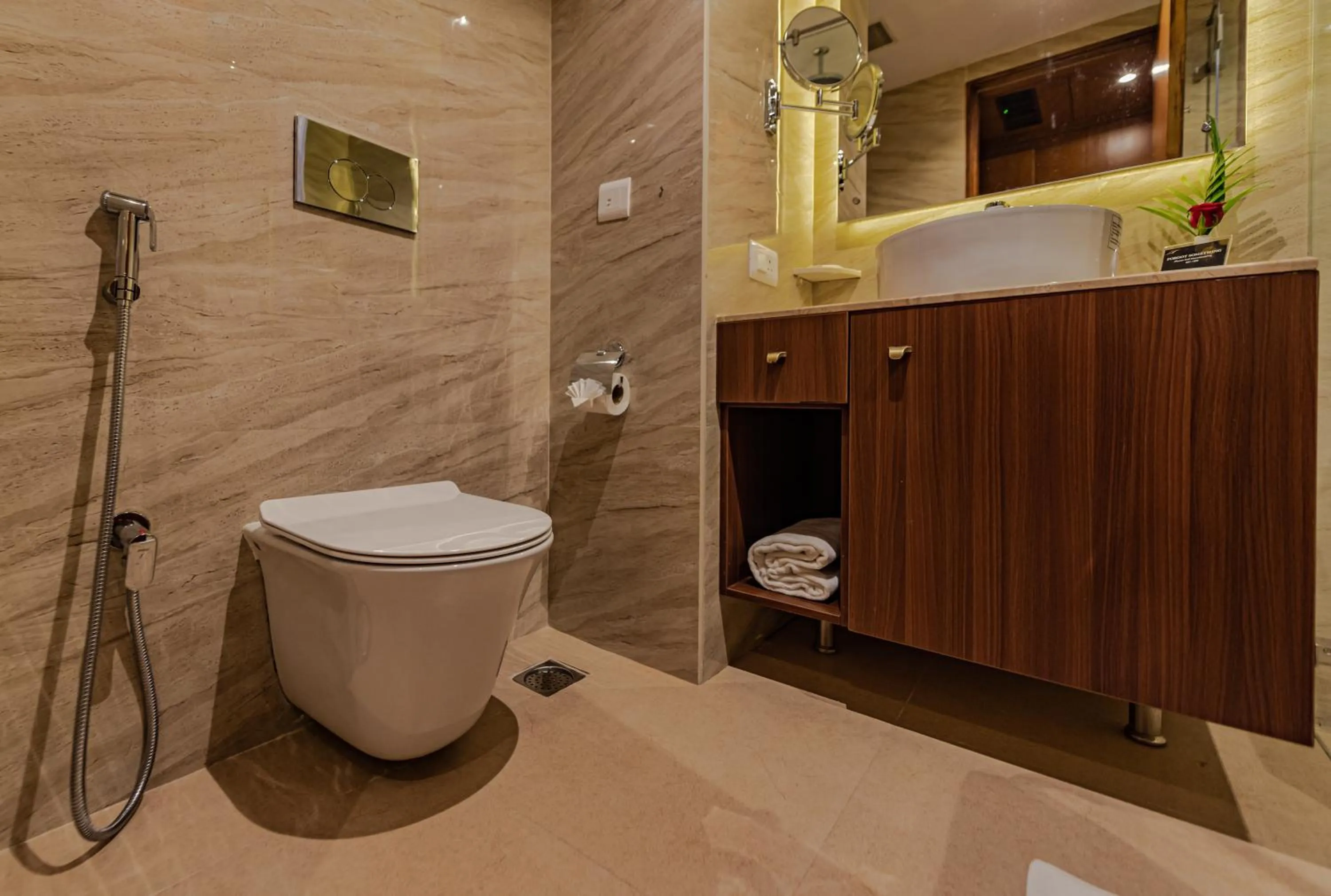 Bathroom in Goldfinch Hotel Mangalore