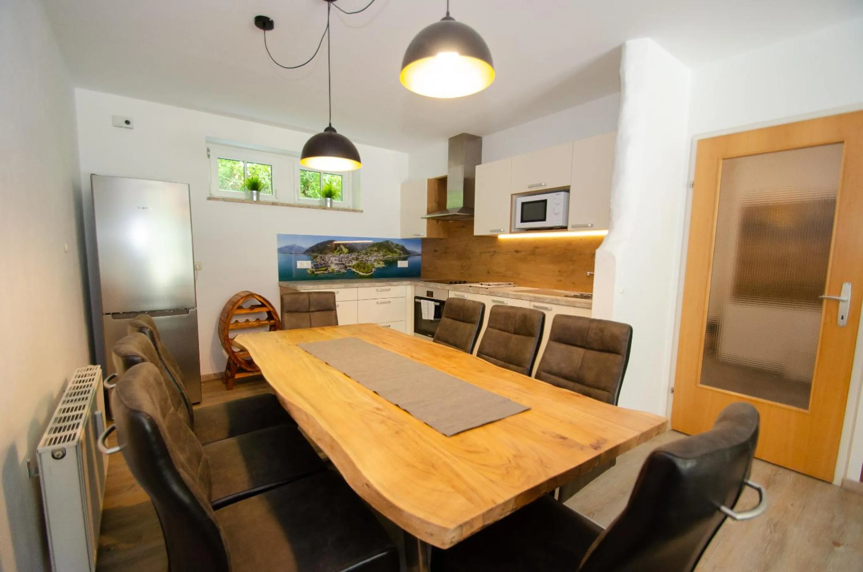 Kitchen or kitchenette in Apartments Summer & Winter Fun by All in One Apartments incl SUMMER CARD