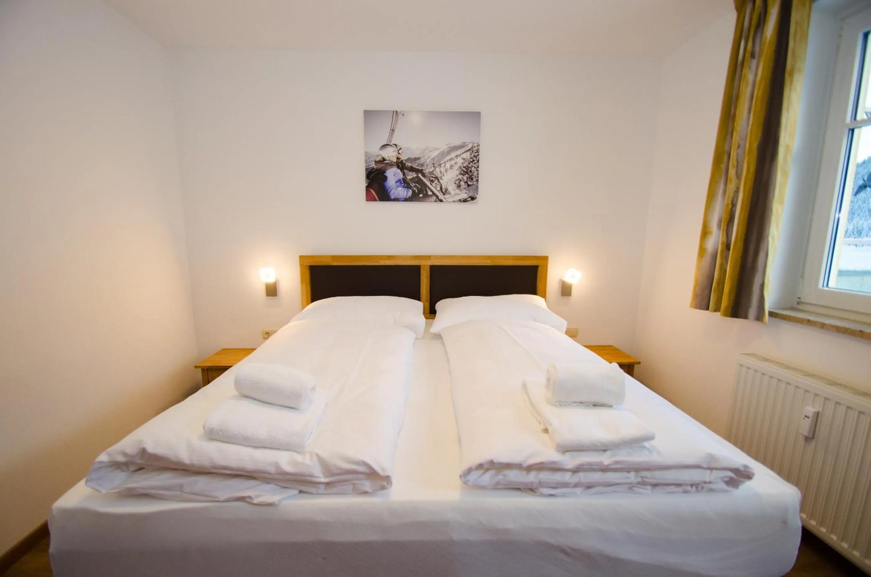 Bedroom, Bed in Apartments Summer & Winter Fun by All in One Apartments incl SUMMER CARD