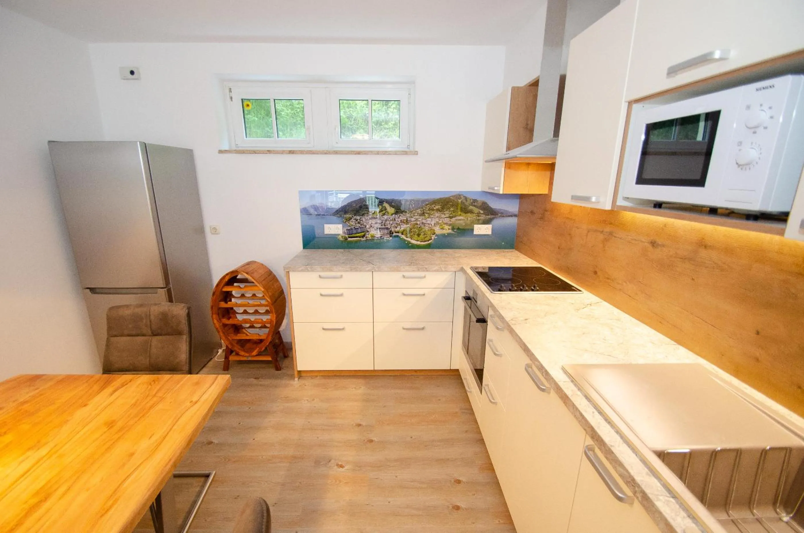 Kitchen or kitchenette in Apartments Summer & Winter Fun by All in One Apartments incl SUMMER CARD