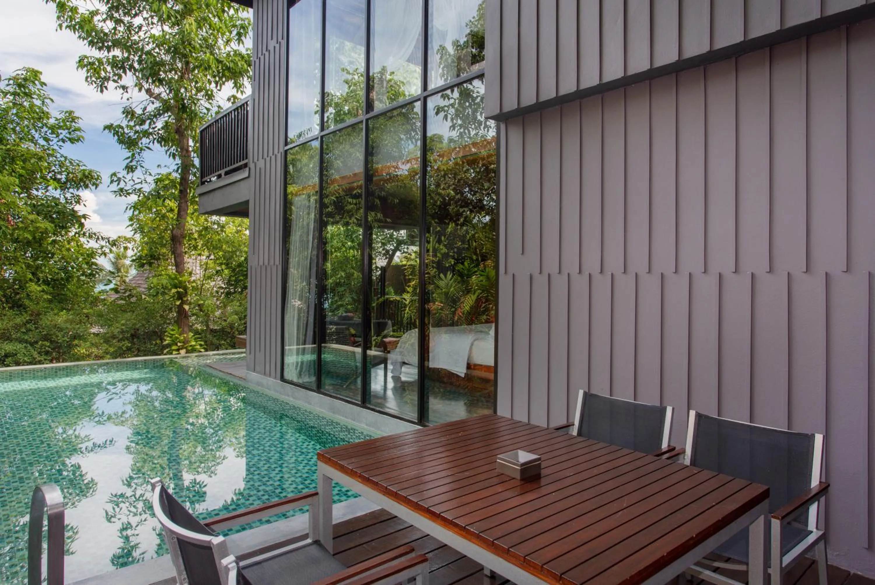 Patio in Silavadee Pool Spa Resort - SHA Extra Plus