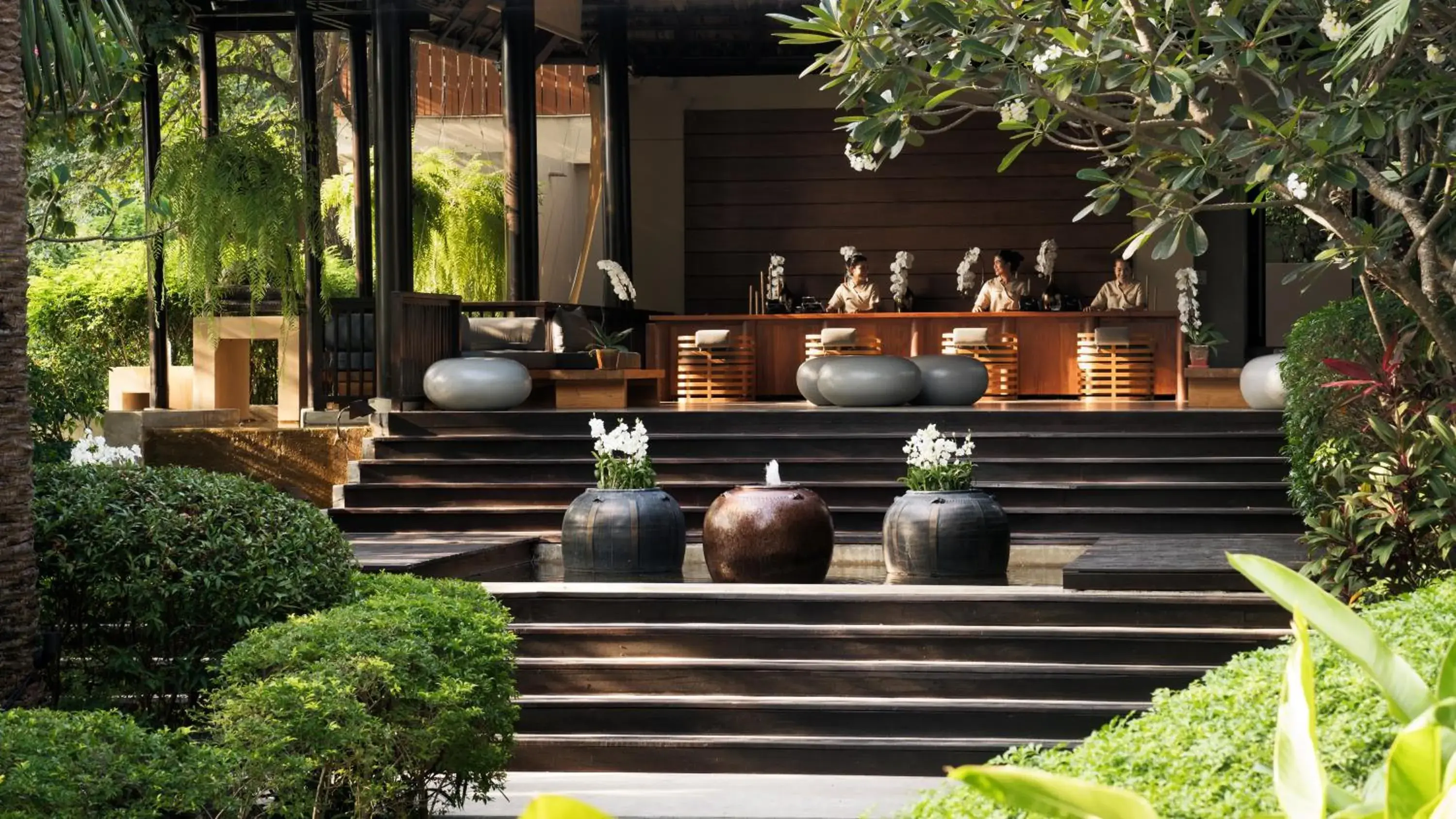 Lobby or reception in Silavadee Pool Spa Resort - SHA Extra Plus Lobby or reception in Silavadee Pool Spa Resort - SHA Extra Plus