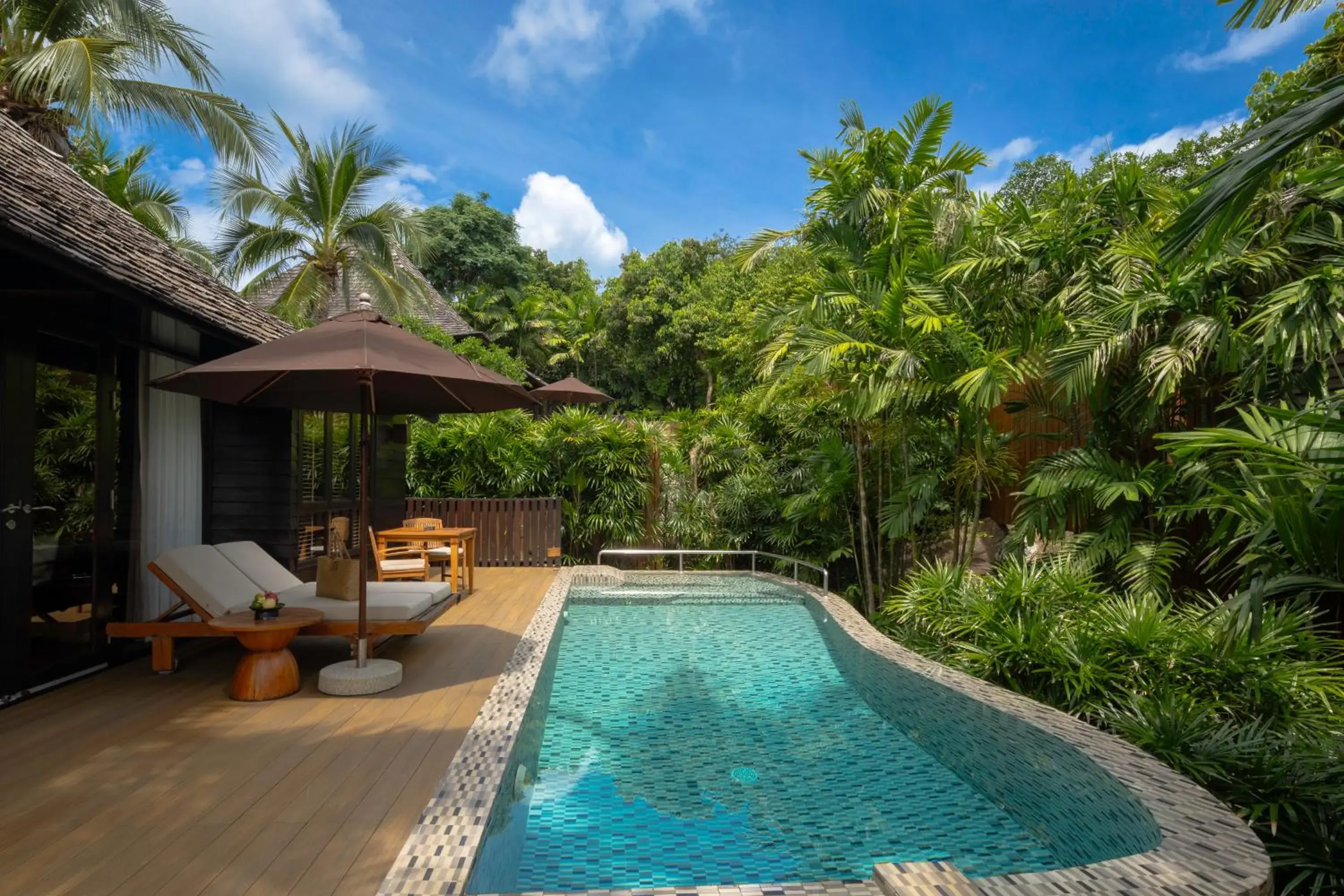 Garden view in Silavadee Pool Spa Resort - SHA Extra Plus Garden view in Silavadee Pool Spa Resort - SHA Extra Plus