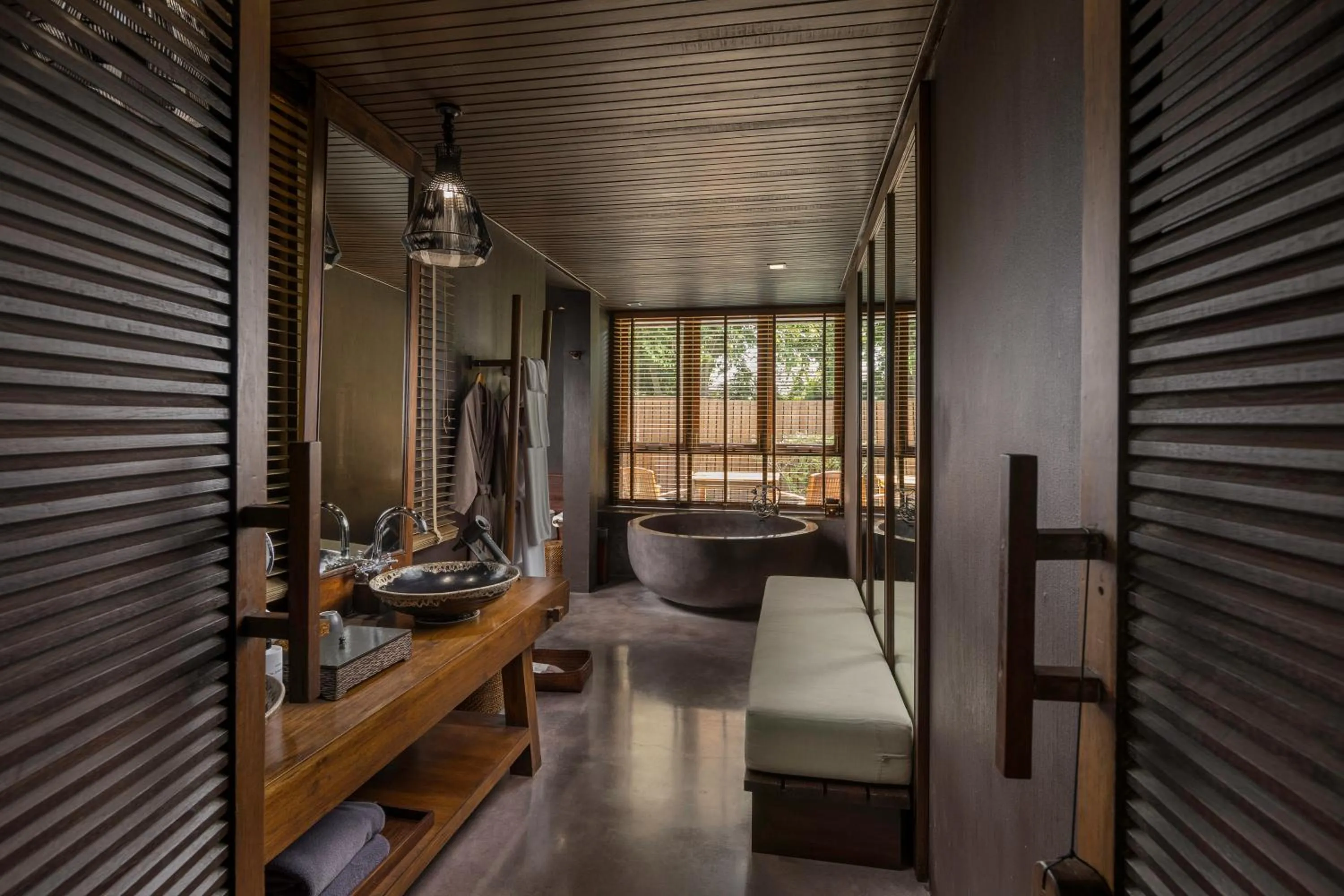 Bathroom in Silavadee Pool Spa Resort - SHA Extra Plus