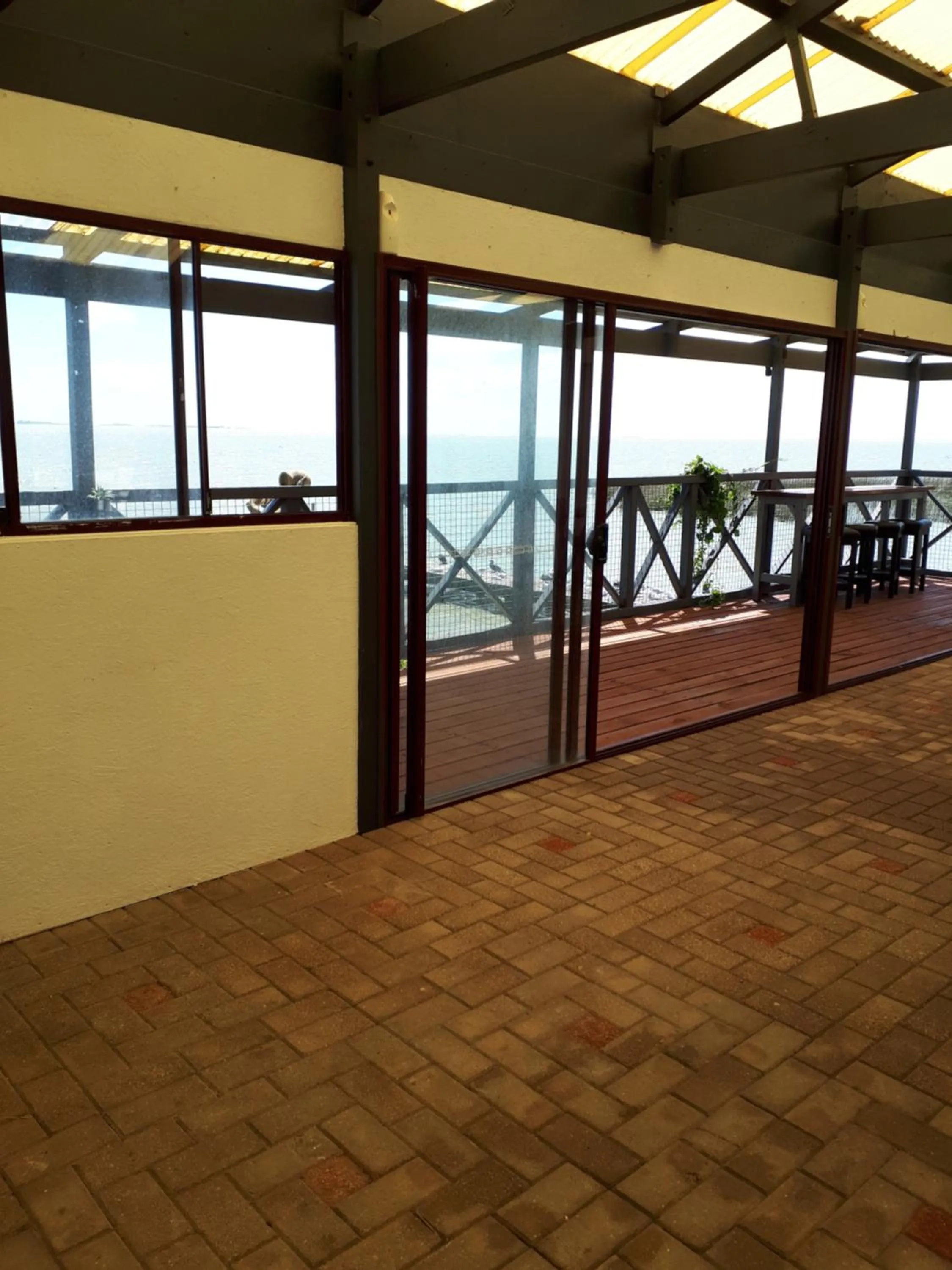 Balcony/Terrace in Meningie Waterfront Motel