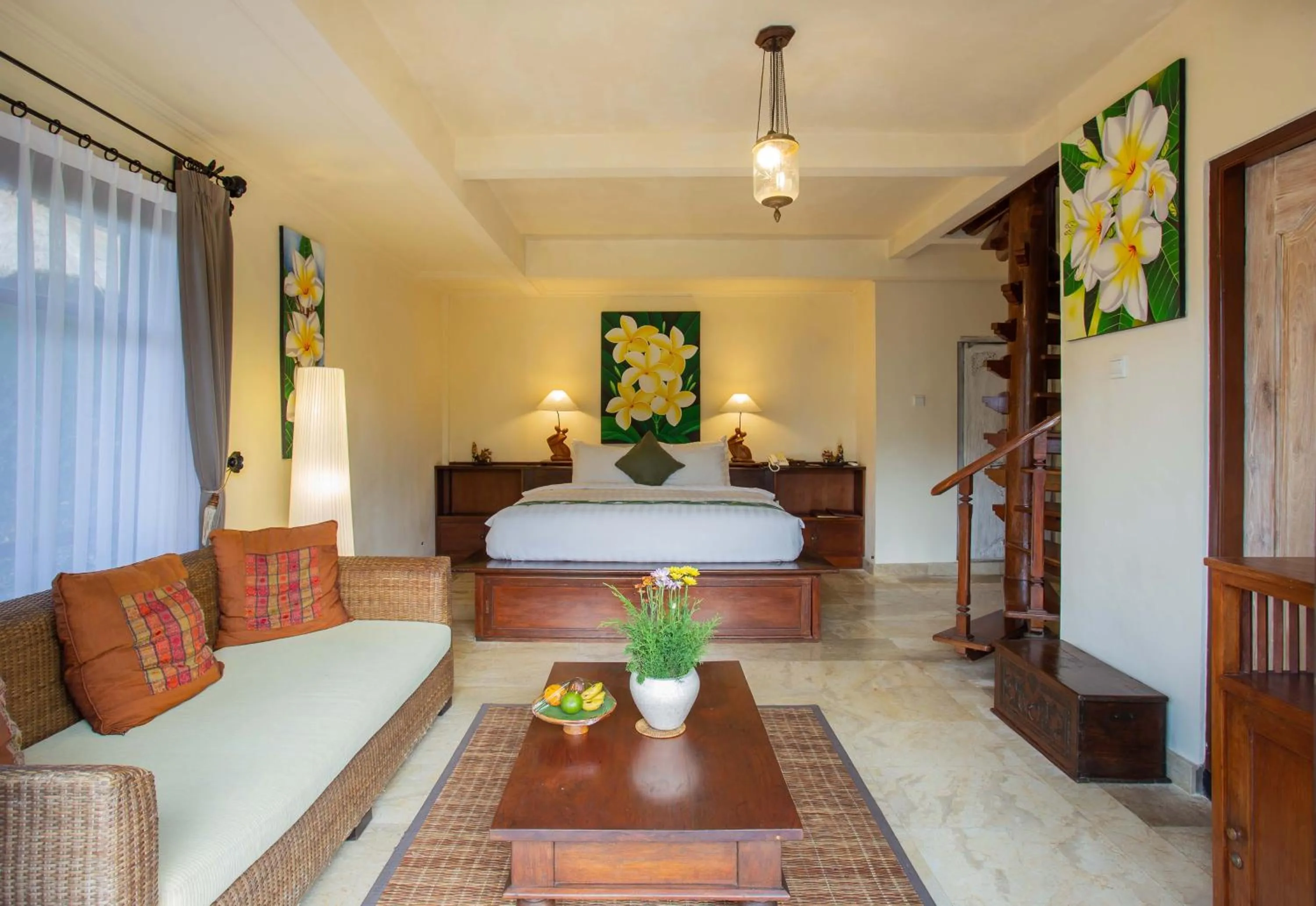 Bedroom, Bed in Villa Semana Resort Ubud