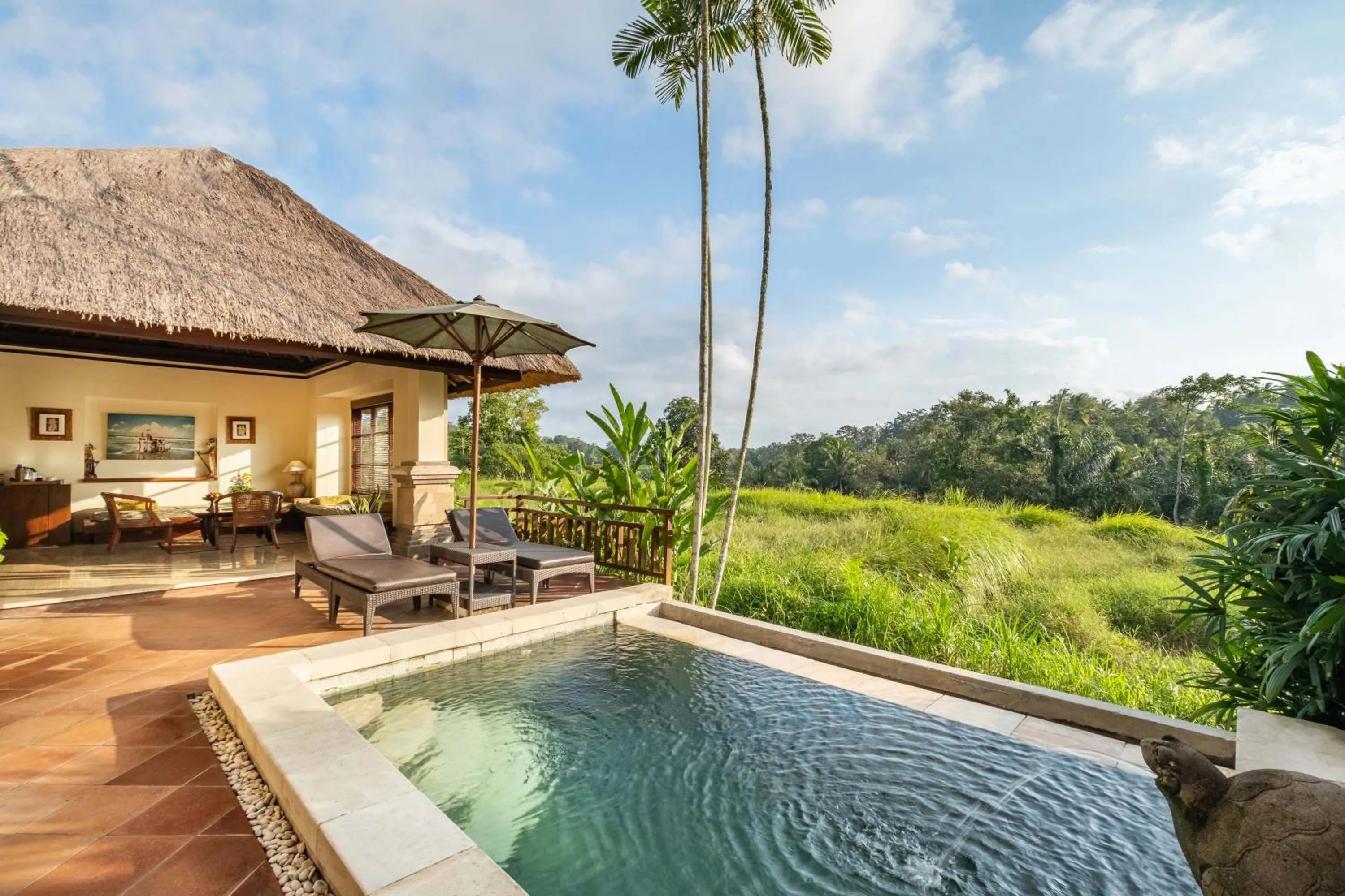 Pool view in Villa Semana Resort Ubud