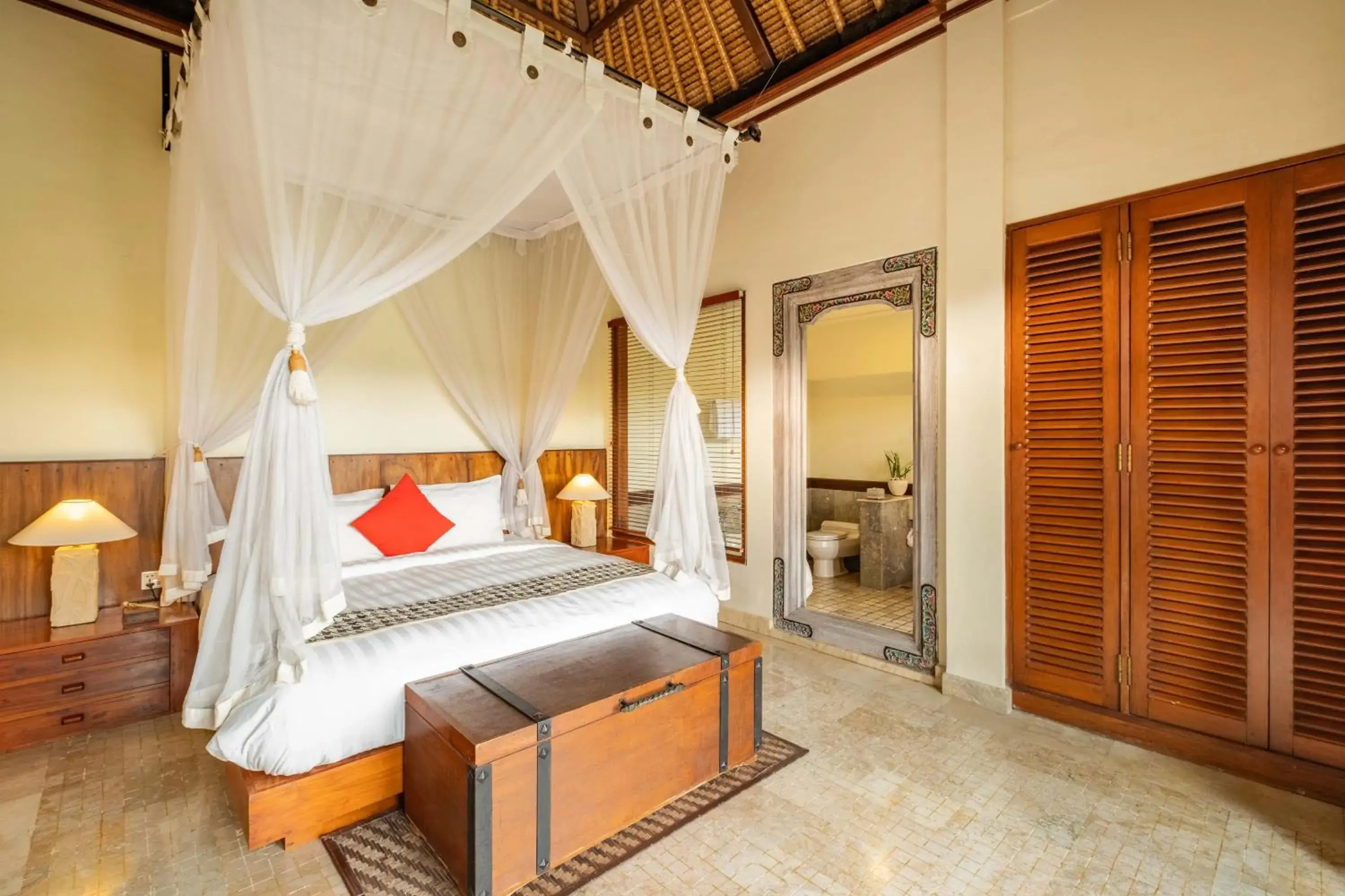 Bedroom, Bed in Villa Semana Resort Ubud Bedroom, Bed in Villa Semana Resort Ubud