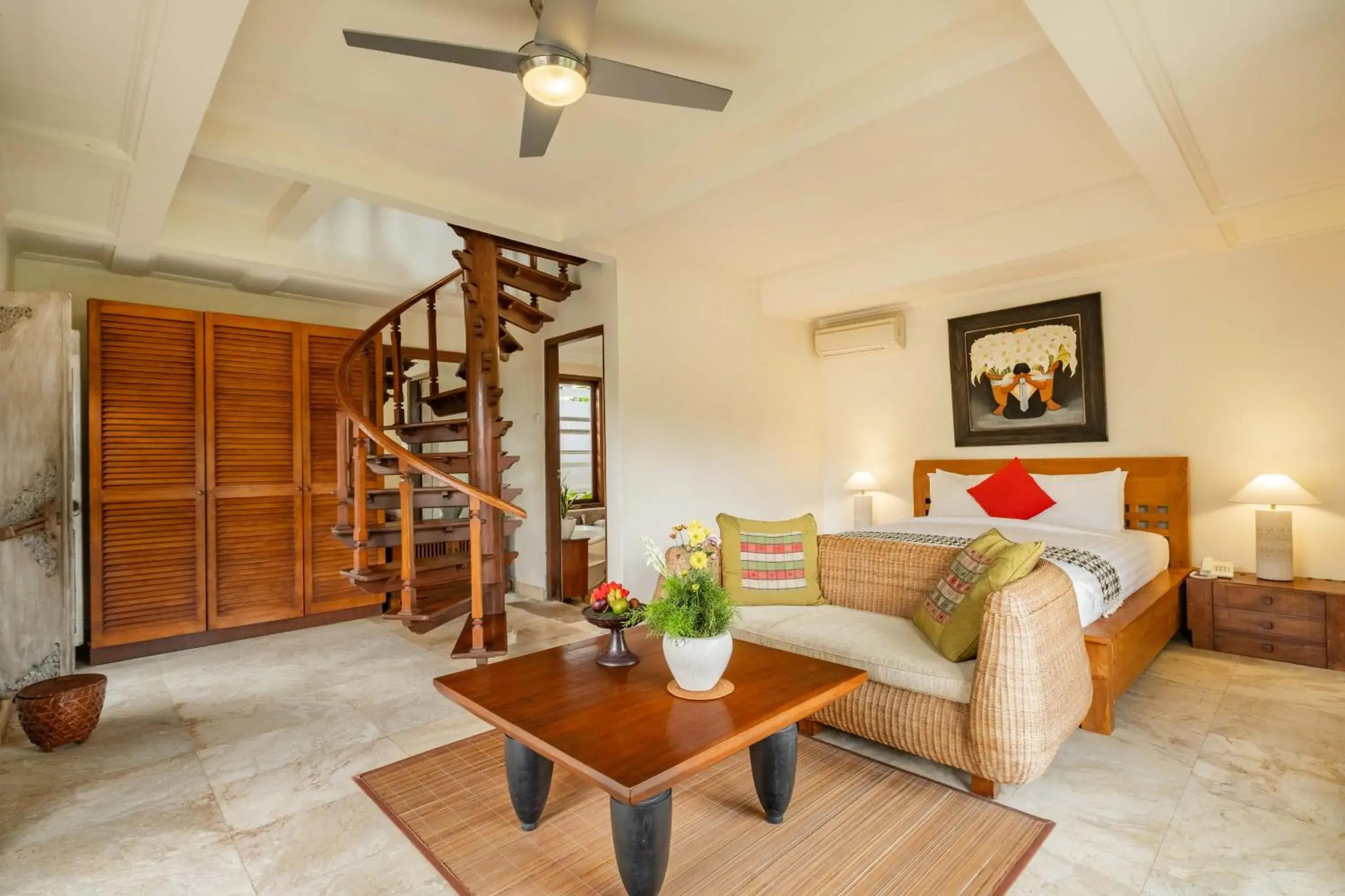 Bedroom in Villa Semana Resort Ubud Bedroom in Villa Semana Resort Ubud