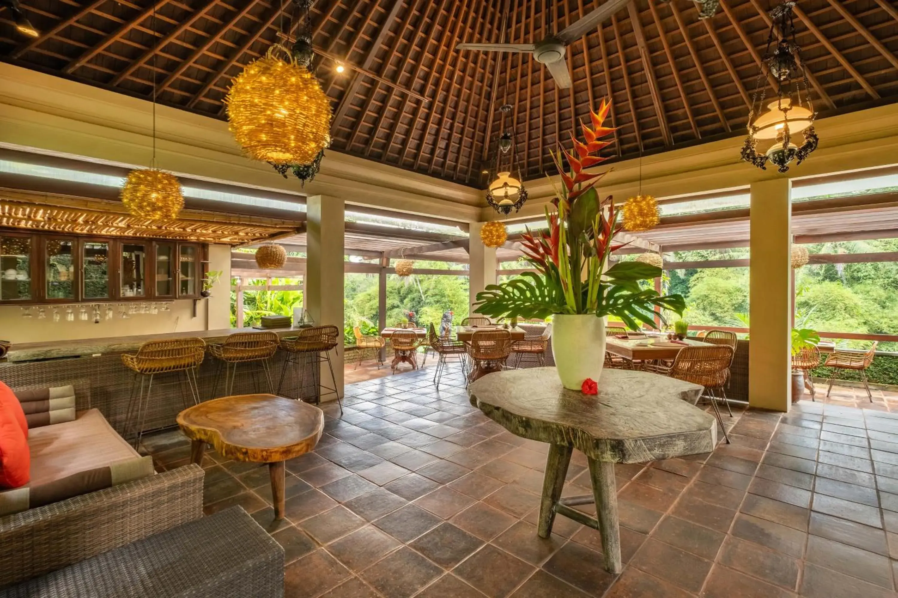 Restaurant/places to eat in Villa Semana Resort Ubud Restaurant/places to eat in Villa Semana Resort Ubud