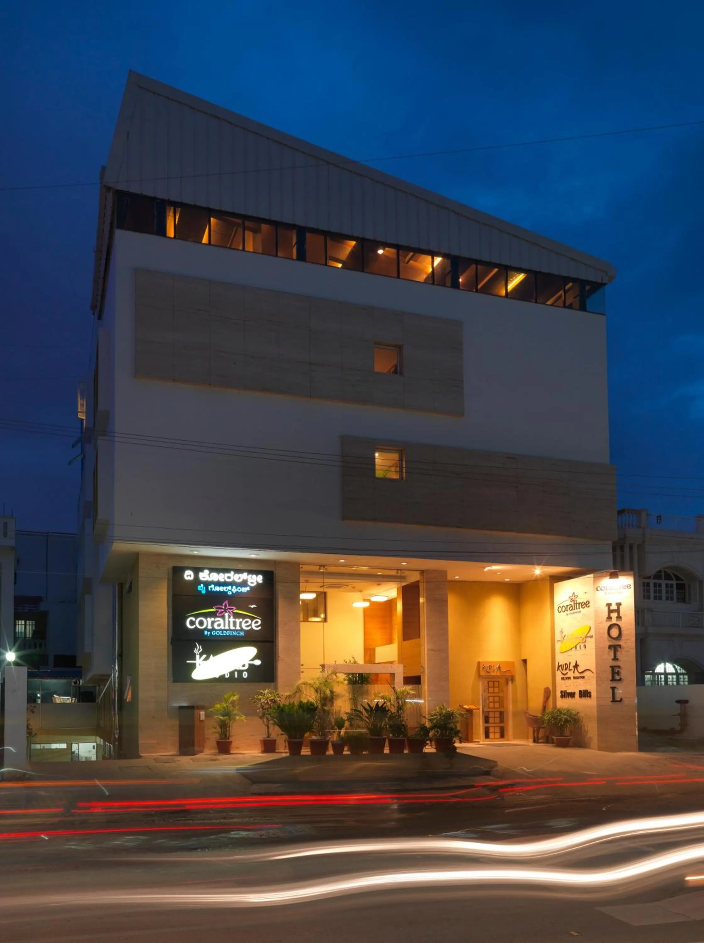 Property building in Coraltree Hotel Bangalore